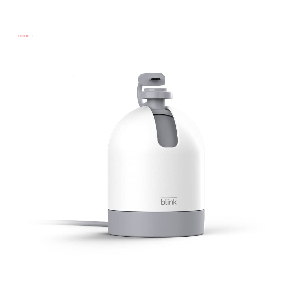 Mini Pan-Tilt Mount | Rotating Mount Accessory for Mini Indoor Plug-In Smart Security Camera (White)