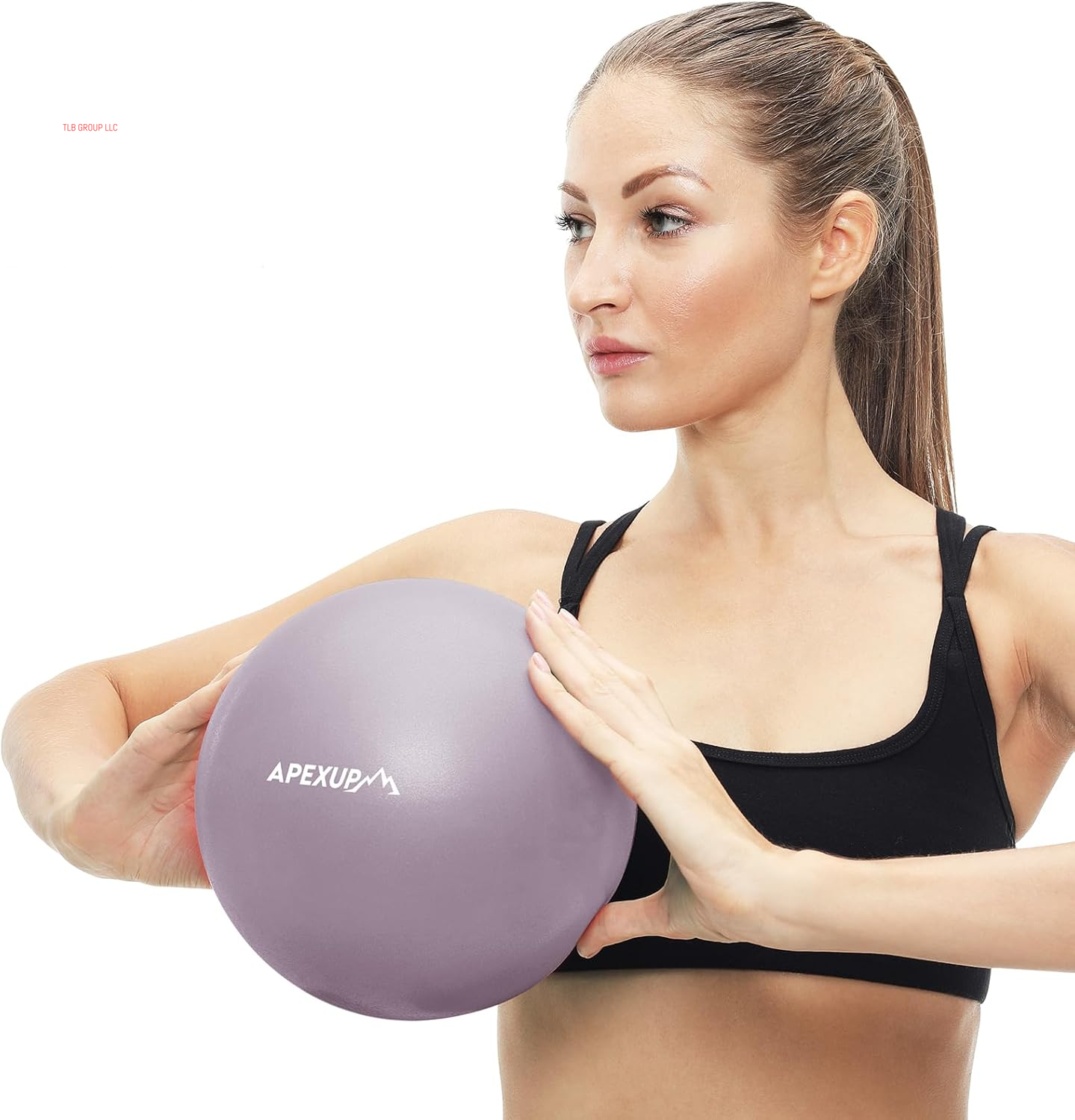 Yoga & Pilates Ball - anti Slip Heavy Duty Gym Ball for Fitness, Balance & Core Workout