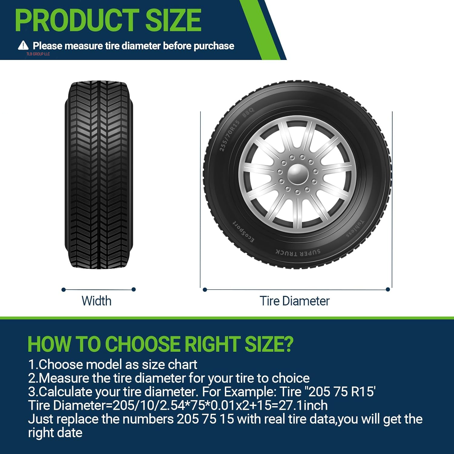 Tire Covers 4 Pack, Tough Tire Wheel Protector for Truck, SUV, Trailer, Camper, RV, Carbon Fiber Spare Tire Cover Sun Rain Snow Protector, Universal Fits Tire Diameters 24-26.5 Inches, Black