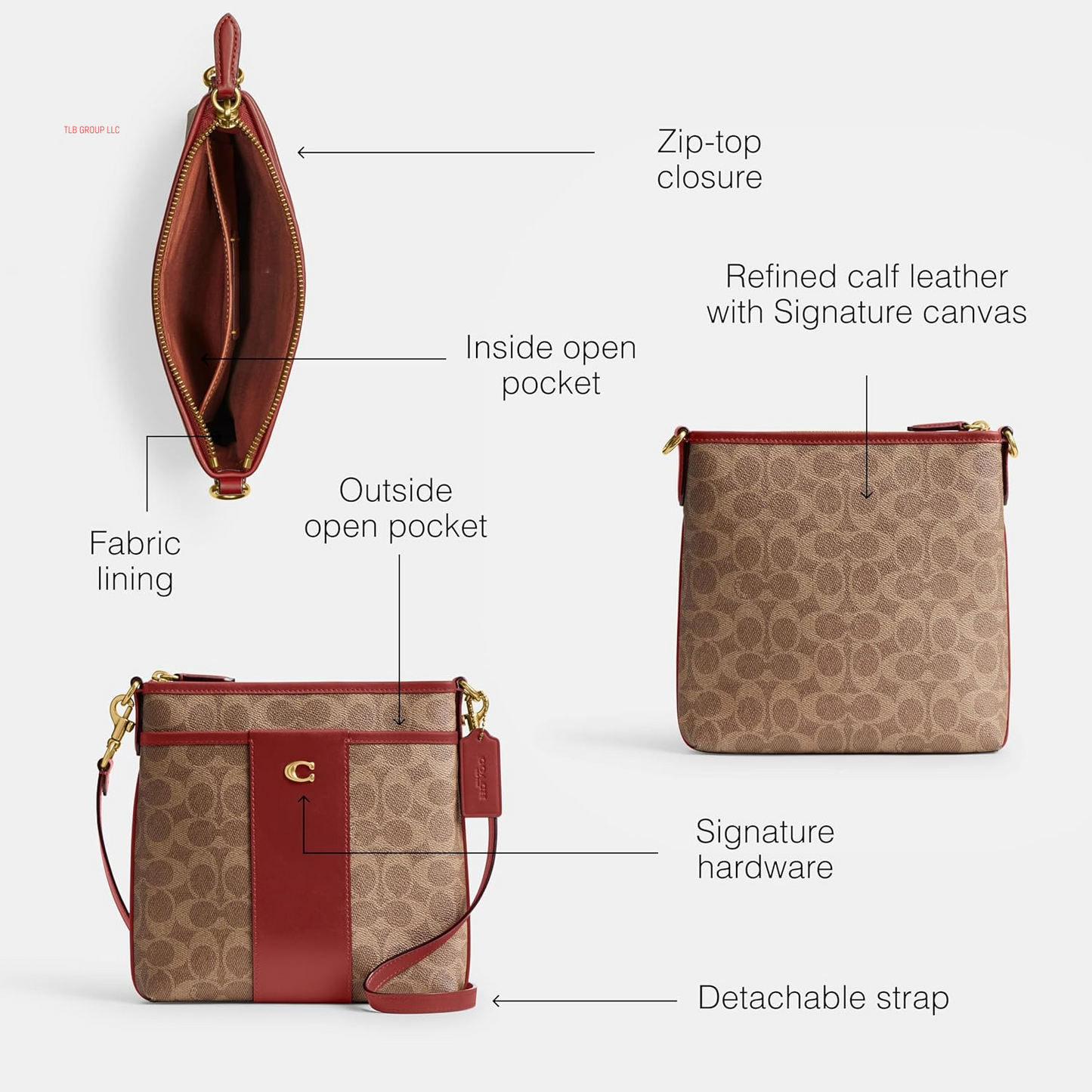 Crossgrain Leather Kitt Messenger Bag