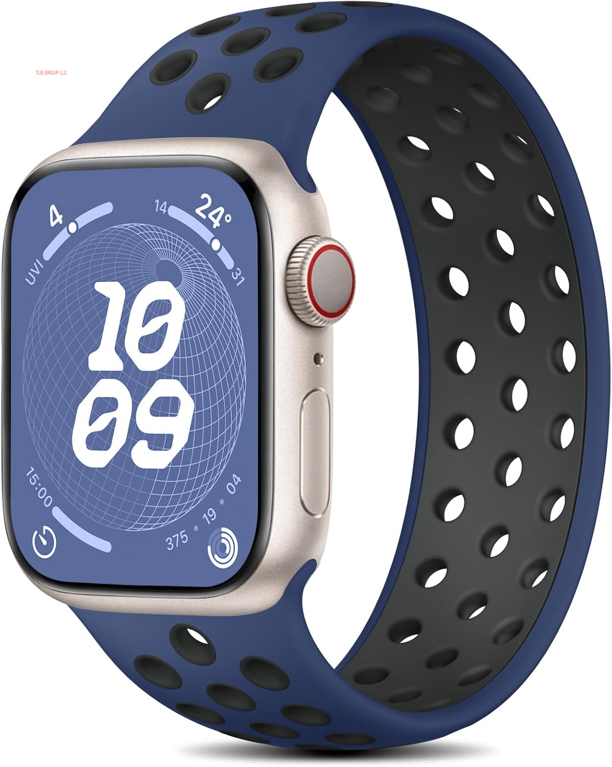 Solo Loop Band Compatible with Apple Watch Band 45Mm 44Mm 49Mm 41Mm 40Mm 38Mm 42Mm for Men Women, Breathable Sport Silicone Wristband for Iwatch Series 9 8 7 6 5 4 3 2 1 SE Ultra Ultra 2
