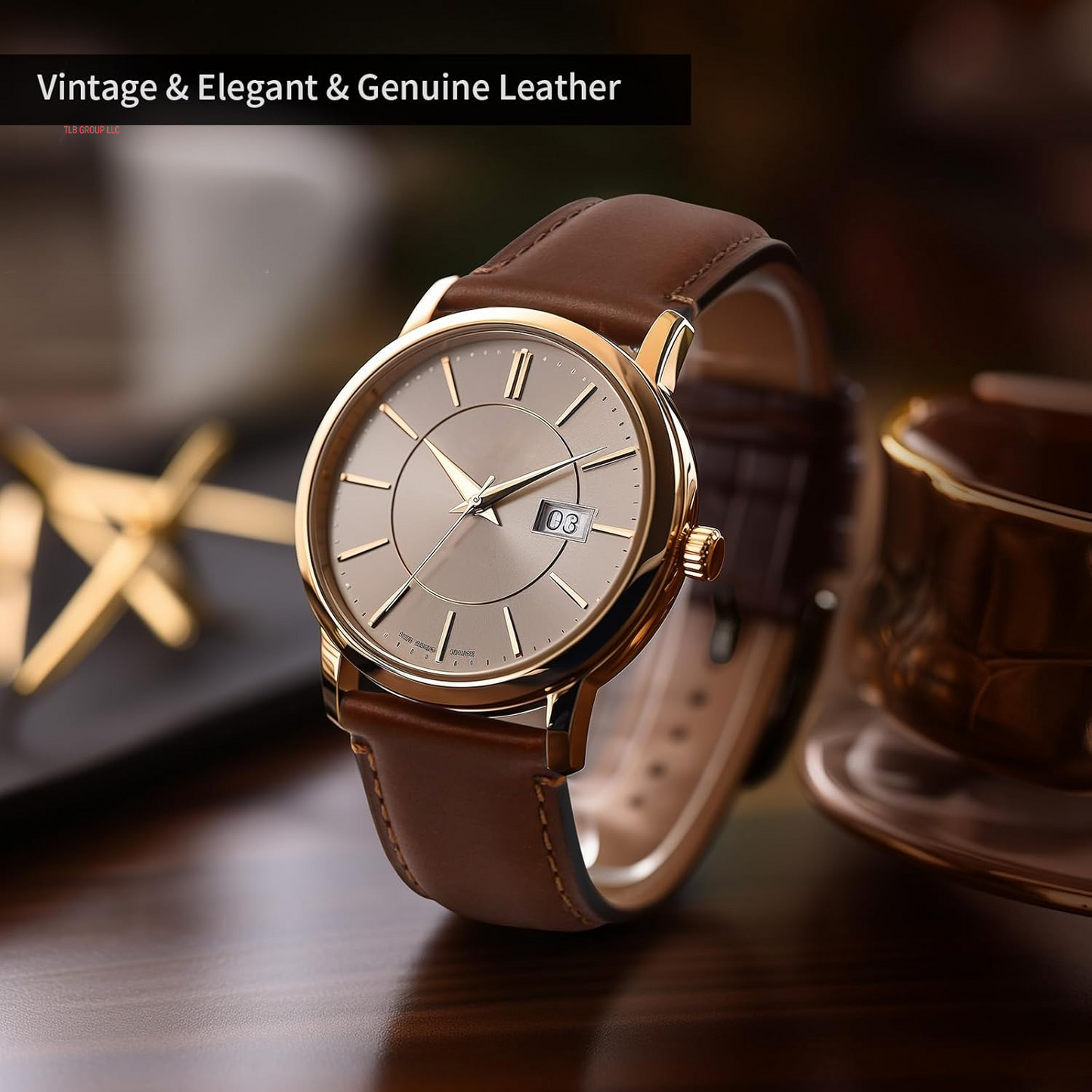 Watch Bands,18Mm 19Mm 20Mm 22Mm 24Mm Quick Release Leather Watch Band Strap - Burnished Leather Watch Band Vintage Wristband