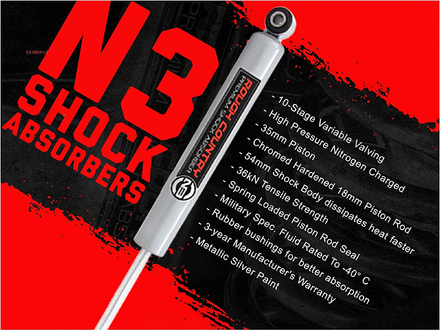 0-3.5" N3 Rear Shocks for 09-24 Ford F-150-23209_C