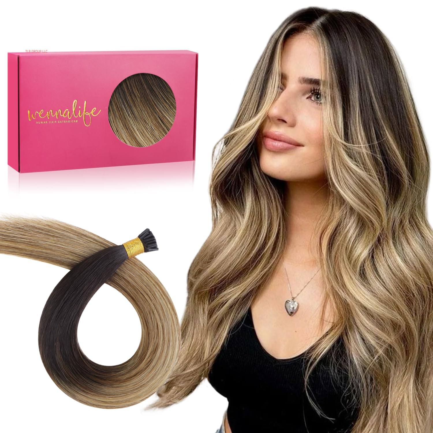 Sew in Hair Extensions Real Human Hair, 14 Inch 80G Light Blonde Highlighted Golden Blonde Machine Weft Hair Extensions Human Hair Hand Tied Weft Hair Extensions Sew In