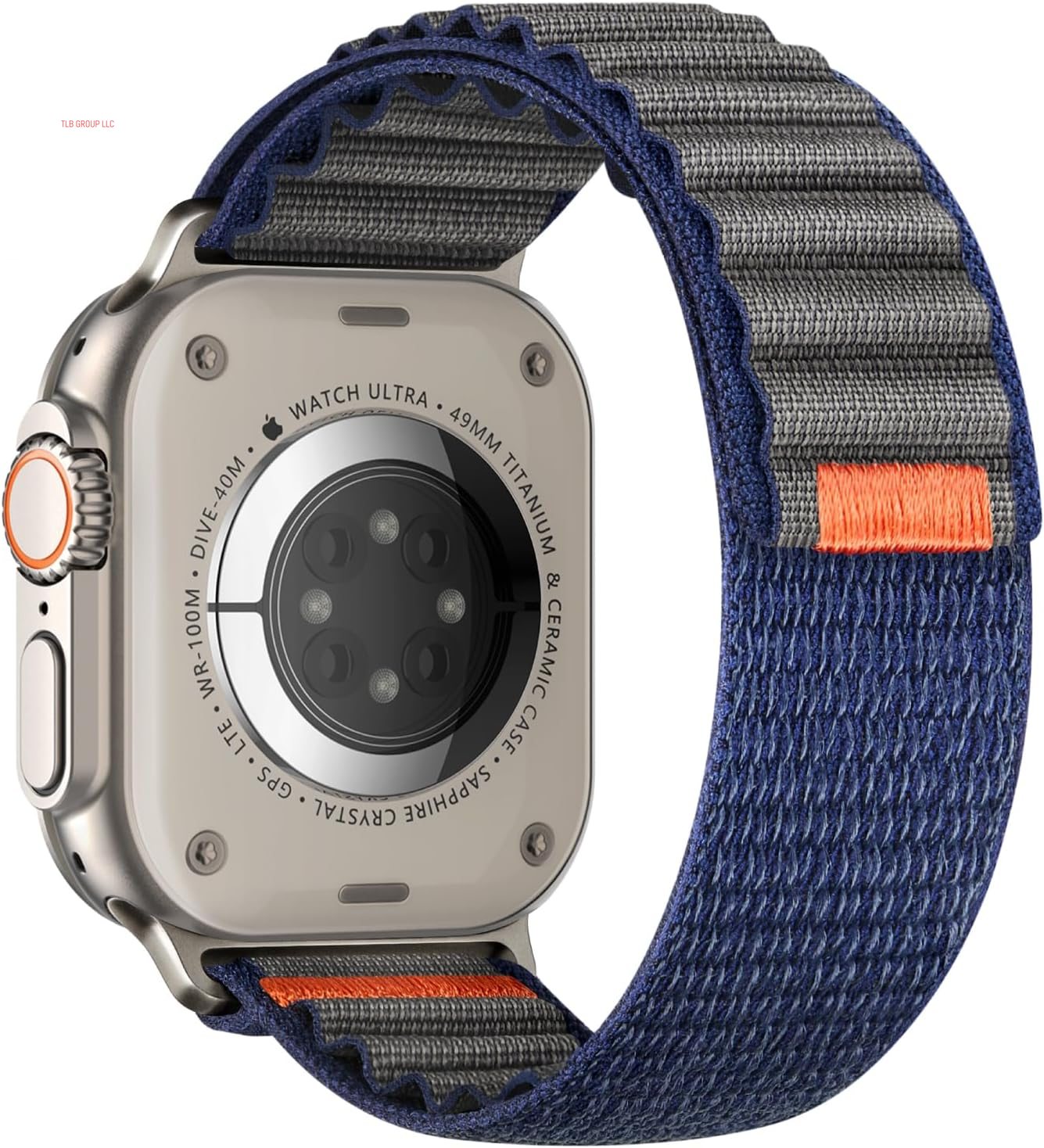 Alpine Loop Nylon Bands Compatible with Apple Watch Ultra Band 49Mm 46Mm 45Mm 44Mm 42Mm(Series 3), Rugged Fabric Trail Sport Soft Adjustable Strap for Iwatch Series 10 Ultra SE 9 8 7 6 5 4 3