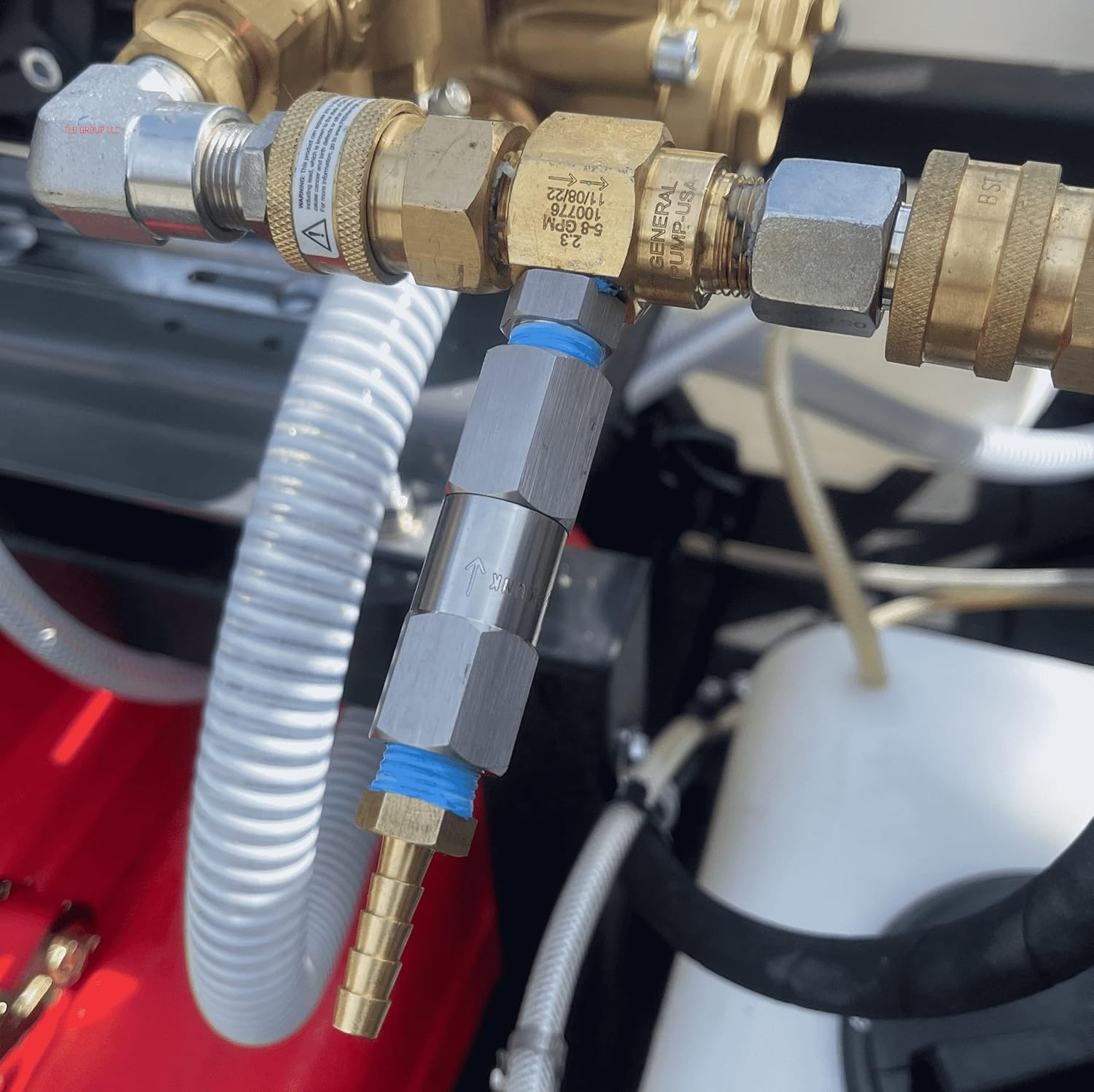 Southeast Softwash SKUNK Check Valve for Downstream Injectors W/Hastelloy Spring | Upgrade