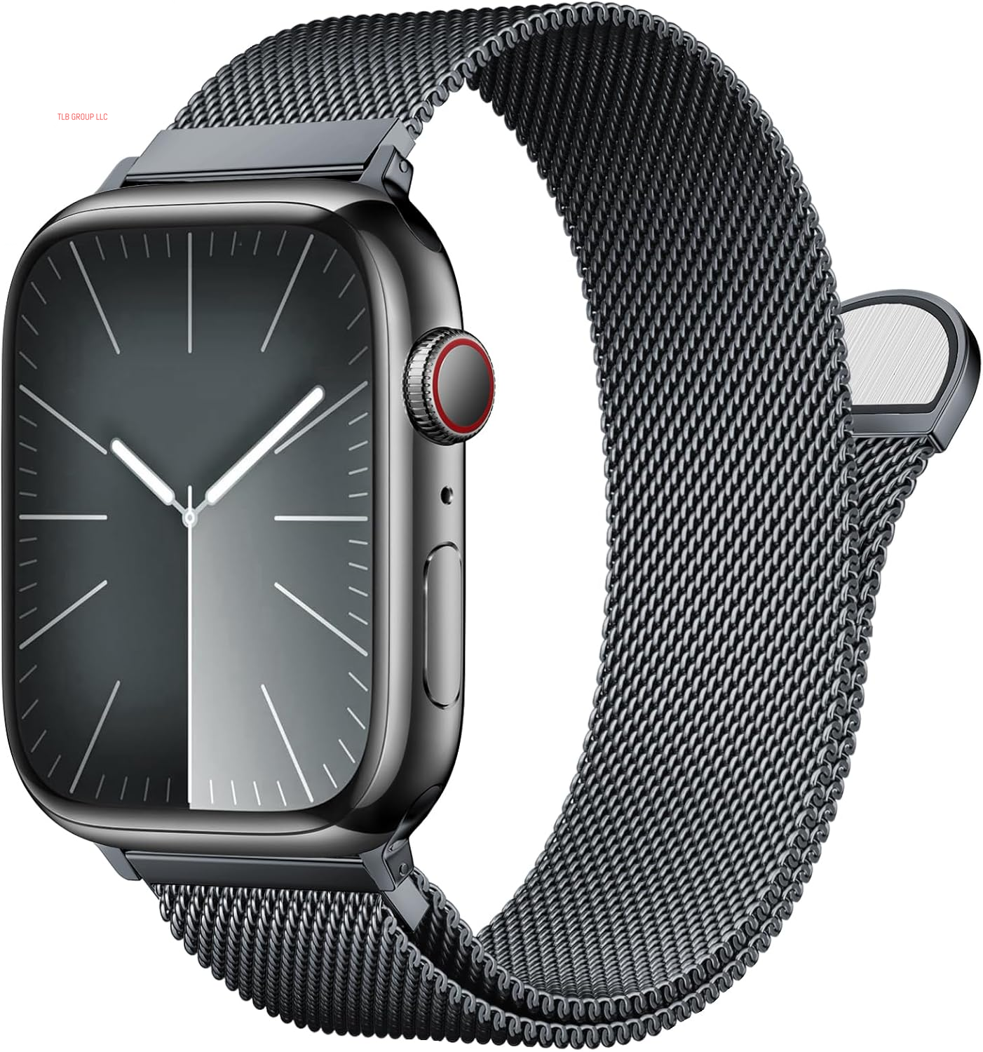 Stainless Steel Milanese Loop Compatible with Apple Watch Band 46Mm 42Mm 44Mm 45Mm 49Mm 38Mm 40Mm 41Mm Men and Women, Mesh Loop Magnetic Clasp Replacement for Iwatch Bands Ultra Series 10 9 8 7 SE 6 5 4 3 2 1