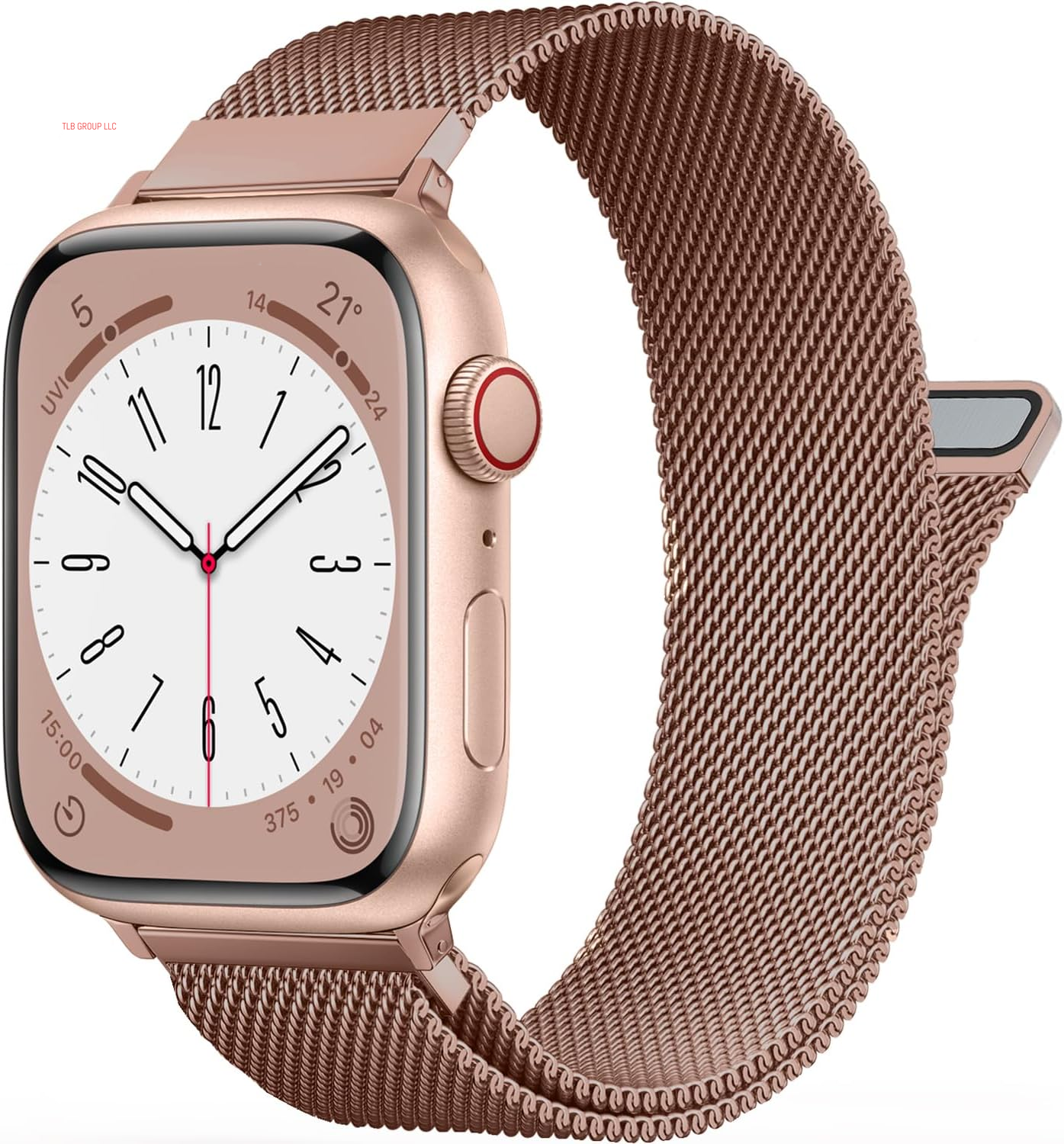 Patented Milanese Loop Compatible with Apple Watch Band 46Mm 44Mm 45Mm 49Mm 38Mm 40Mm 41Mm 42Mm for Women Men, Magnetic Stainless Steel Clasp for Iwatch Bands Series SE 10 9 8 7 6 5 4 3 Ultra 2 1
