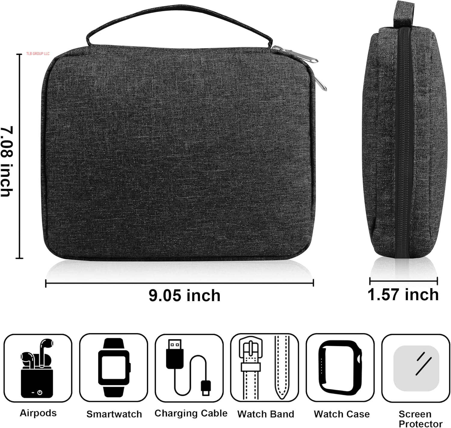 23 Pack Bands Compatible with Apple Watch Band 42Mm(Series 10) 41Mm 40Mm 38Mm and 20-Slot Watch Band Storage Organizer