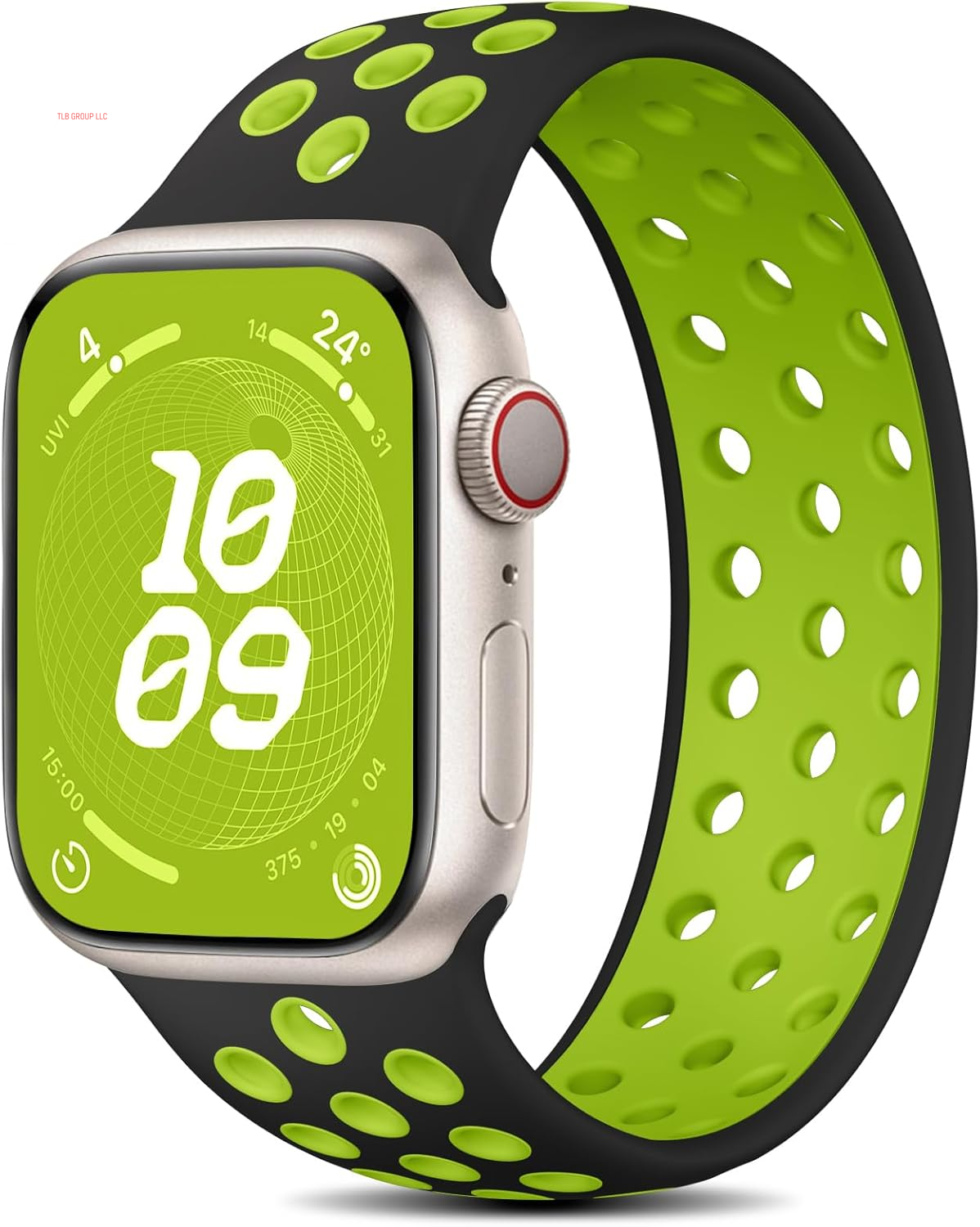 Solo Loop Band Compatible with Apple Watch Band 45Mm 44Mm 49Mm 41Mm 40Mm 38Mm 42Mm for Men Women, Breathable Sport Silicone Wristband for Iwatch Series 9 8 7 6 5 4 3 2 1 SE Ultra Ultra 2
