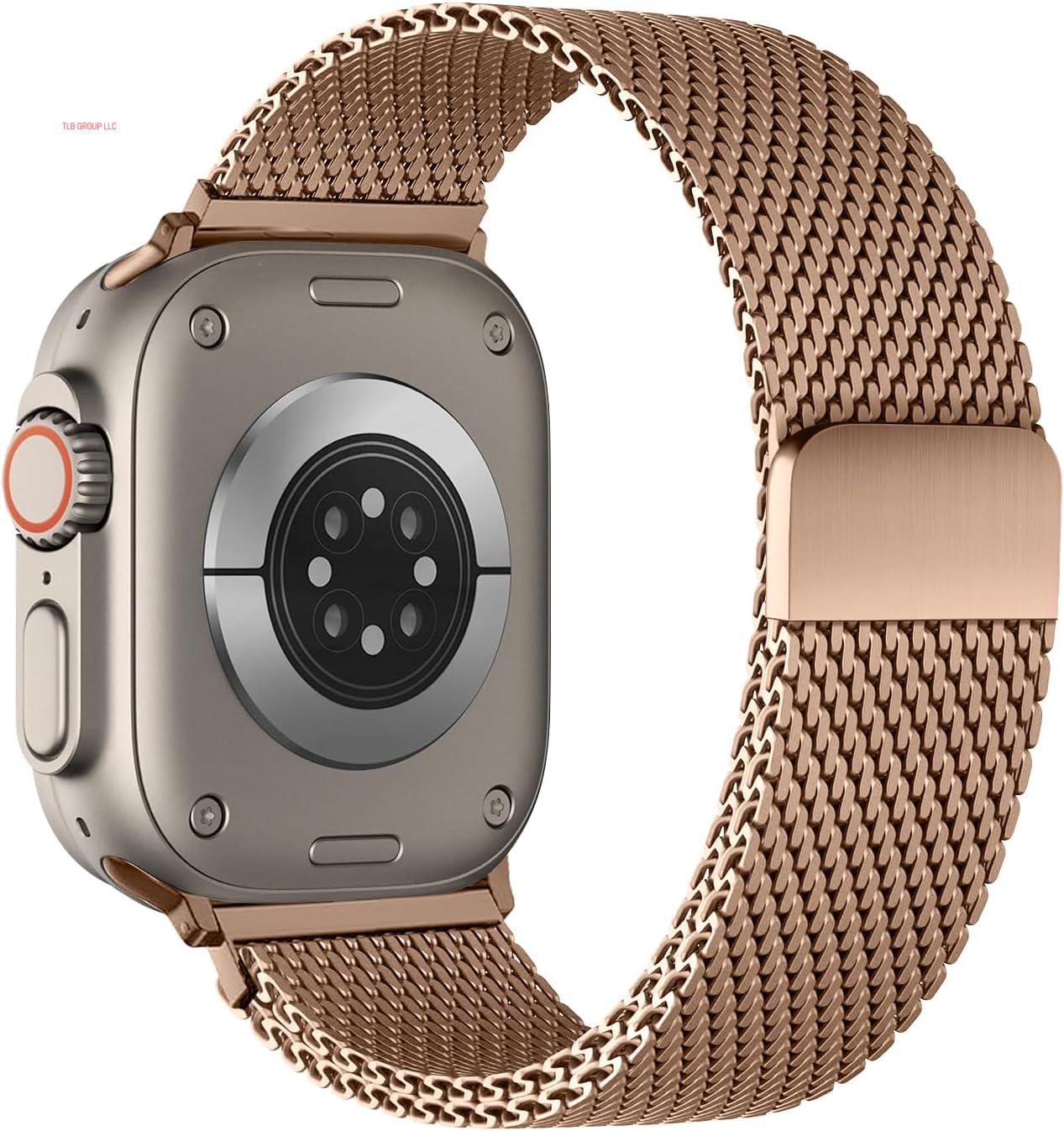 Milanese Mesh Loop Compatible with Apple Watch Ultra 2 Band 49Mm 46Mm 45Mm 44Mm Men Women,Stainless Steel Wider Metal Strap Magnetic Buckle Strap for Iwatch Ultra2/Ultra SE Series 10/9/8/7/6/5/4/3