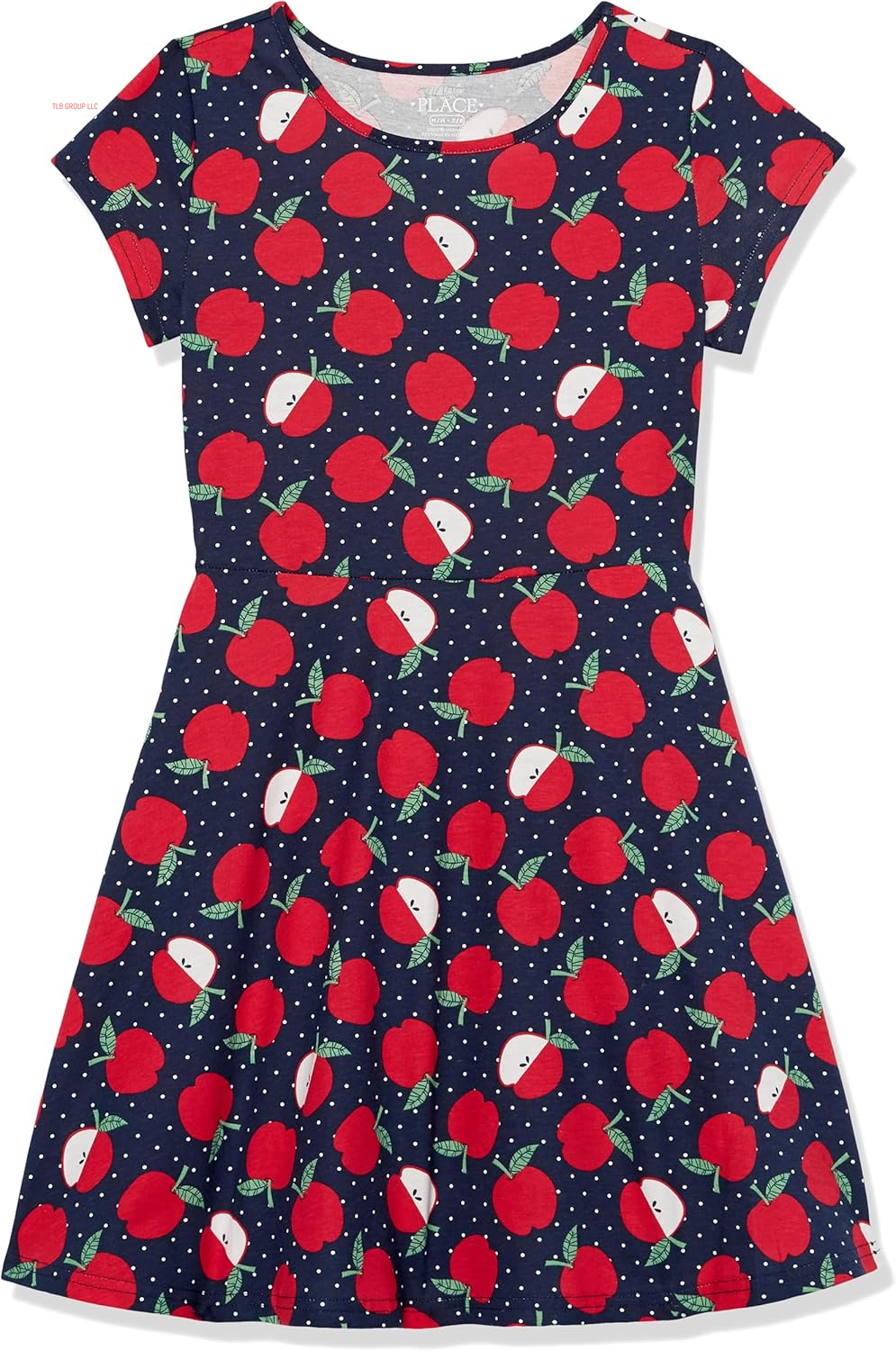 Girls' Short Sleeve Fashion Skater Dress