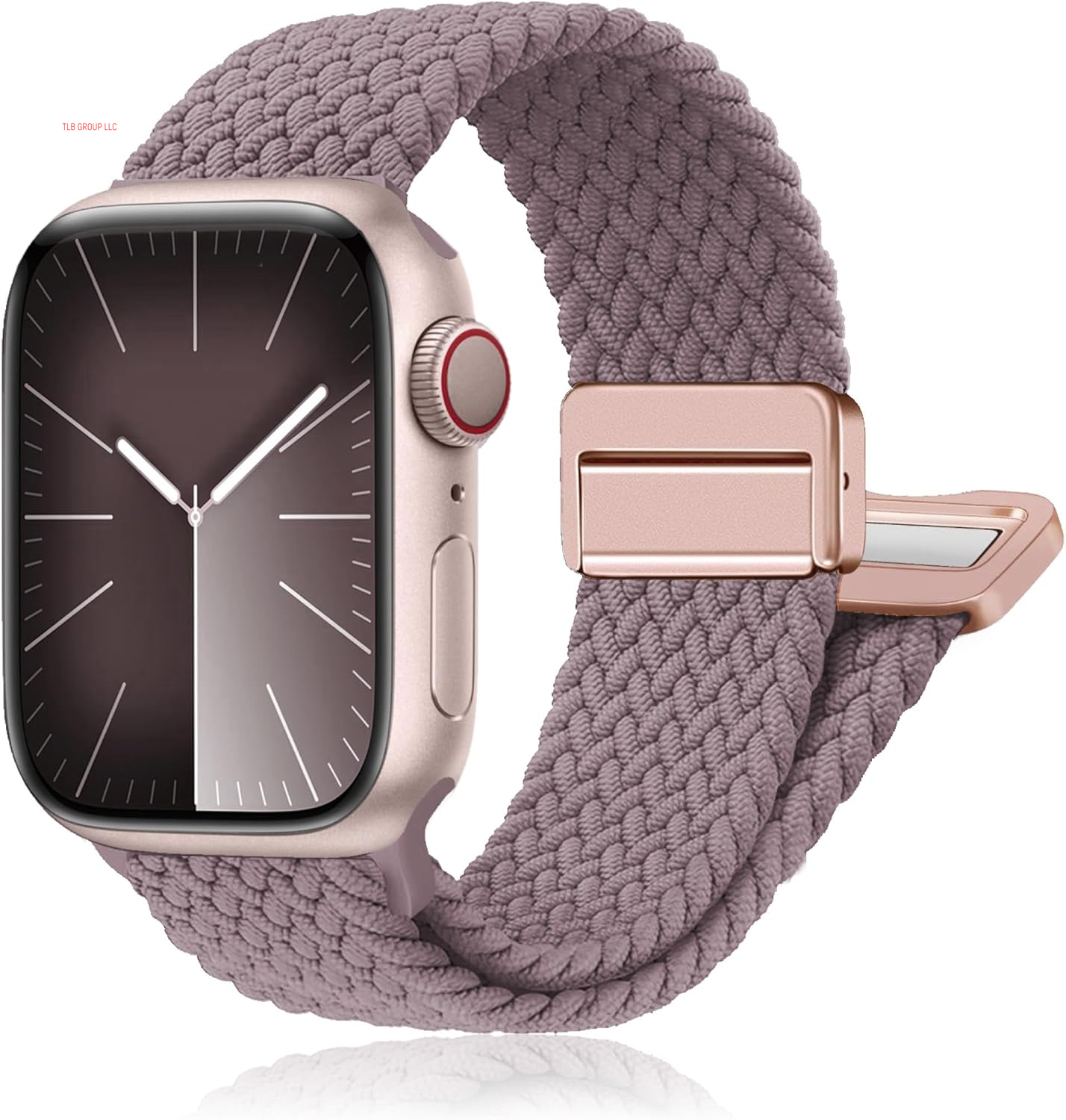 Magnetic Braided Stretchy Loop - Compatible with Apple Watch Band 42Mm 46Mm 40Mm 41Mm 44Mm 45Mm 38Mm Ultra/2 49Mm Women Men,Elastic Woven Fabric Nylon Strap for Iwatch Ultra Series 10 9 8 7 6 5 4 3 SE