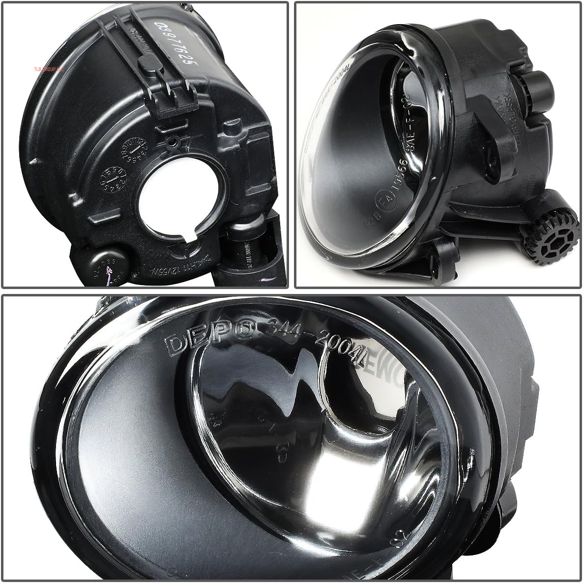 BUMP-F-F10-M5 M5 Style Front Bumper Fog Light with PDC Parking Sensor Holes Compatible with 11-16 5-Series