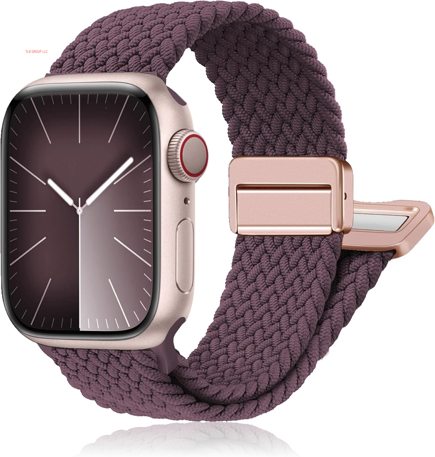 Magnetic Braided Stretchy Loop - Compatible with Apple Watch Band 42Mm 46Mm 40Mm 41Mm 44Mm 45Mm 38Mm Ultra/2 49Mm Women Men,Elastic Woven Fabric Nylon Strap for Iwatch Ultra Series 10 9 8 7 6 5 4 3 SE