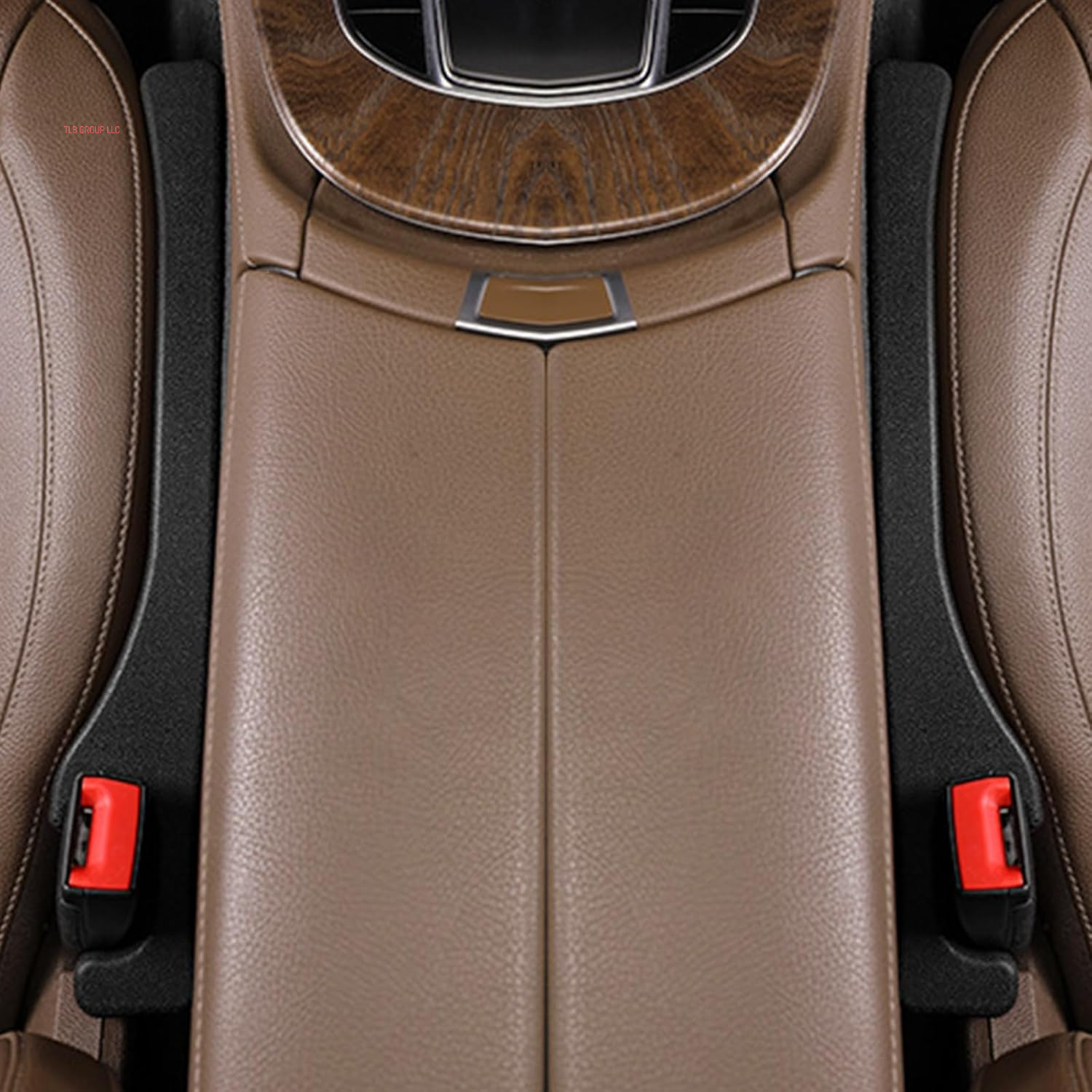 2 Pack Car Seat Gap Filler, Fit PU Leather, No More Lost Items, Prevents Drops & Clutter–Universal Fit Seat Gap Plug for Cars, Suvs & Trucks – Sleek Design, Easy Install (Black)