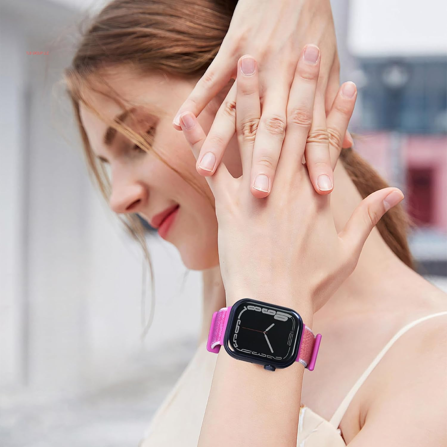 3 Pack Sport Nylon Loop Band Compatible with Apple Watch Band 38Mm 40Mm 41Mm 42Mm 44Mm 45Mm 49Mm 46Mm Women Men, Adjustable Breathable Replacement Strap for Iwatch Series 10/9/8/7/6/5/4/3/2/1/Se/Ultra