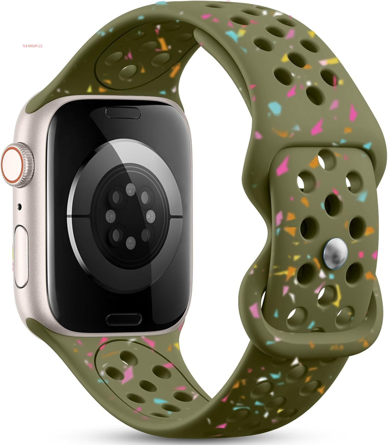 Nature Friendly Strap Compatible with Apple Watch Bands for Women Men 40Mm 38Mm 44Mm 42Mm 41Mm 45Mm 46Mm 49Mm, Breathable Sport Replacement for Iwatch Bands Series 10 9 8 7 6 5 4 3 SE Ultra 2