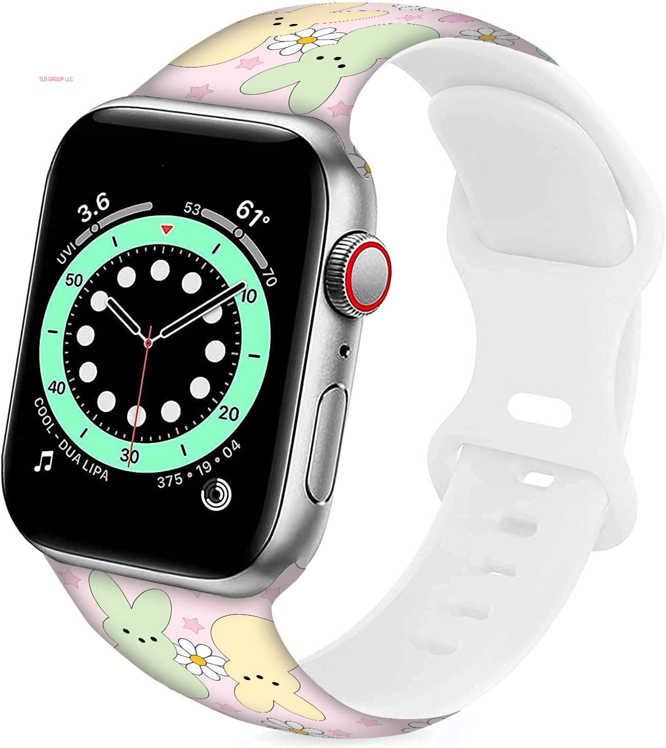 Cartoon Holiday Bands Compatible with Apple Watch Band 38MM 40MM 41MM 42MM 44MM 45MM 49MM, Silicone Strap Compatible with Iwatch Bands Ultra Series SE 9 8 7 6 5 4 3 2 1 for Women Men