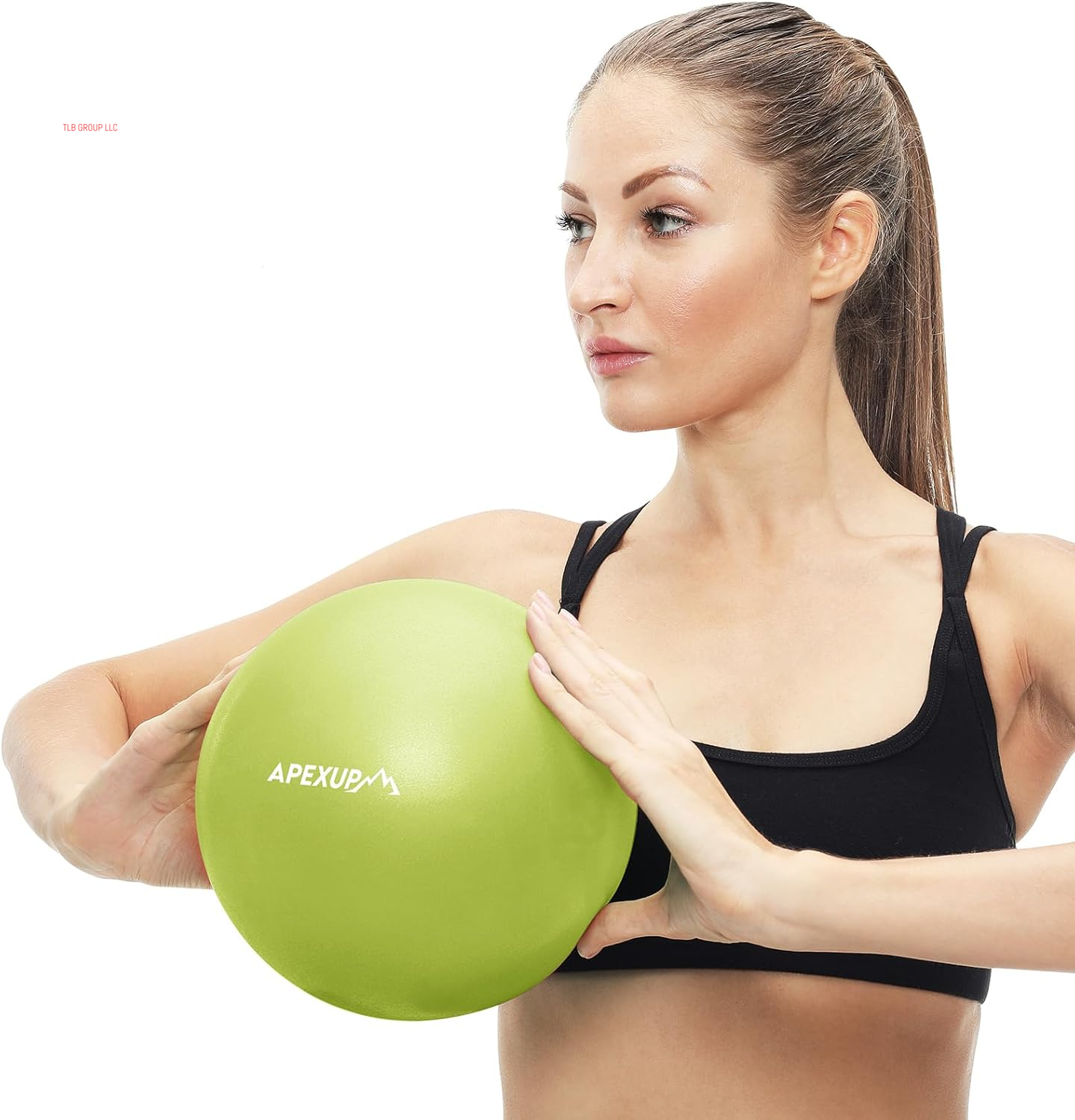 Yoga & Pilates Ball - anti Slip Heavy Duty Gym Ball for Fitness, Balance & Core Workout