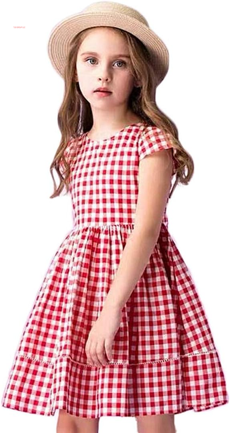 Little Girls Short Sleeve Dresses