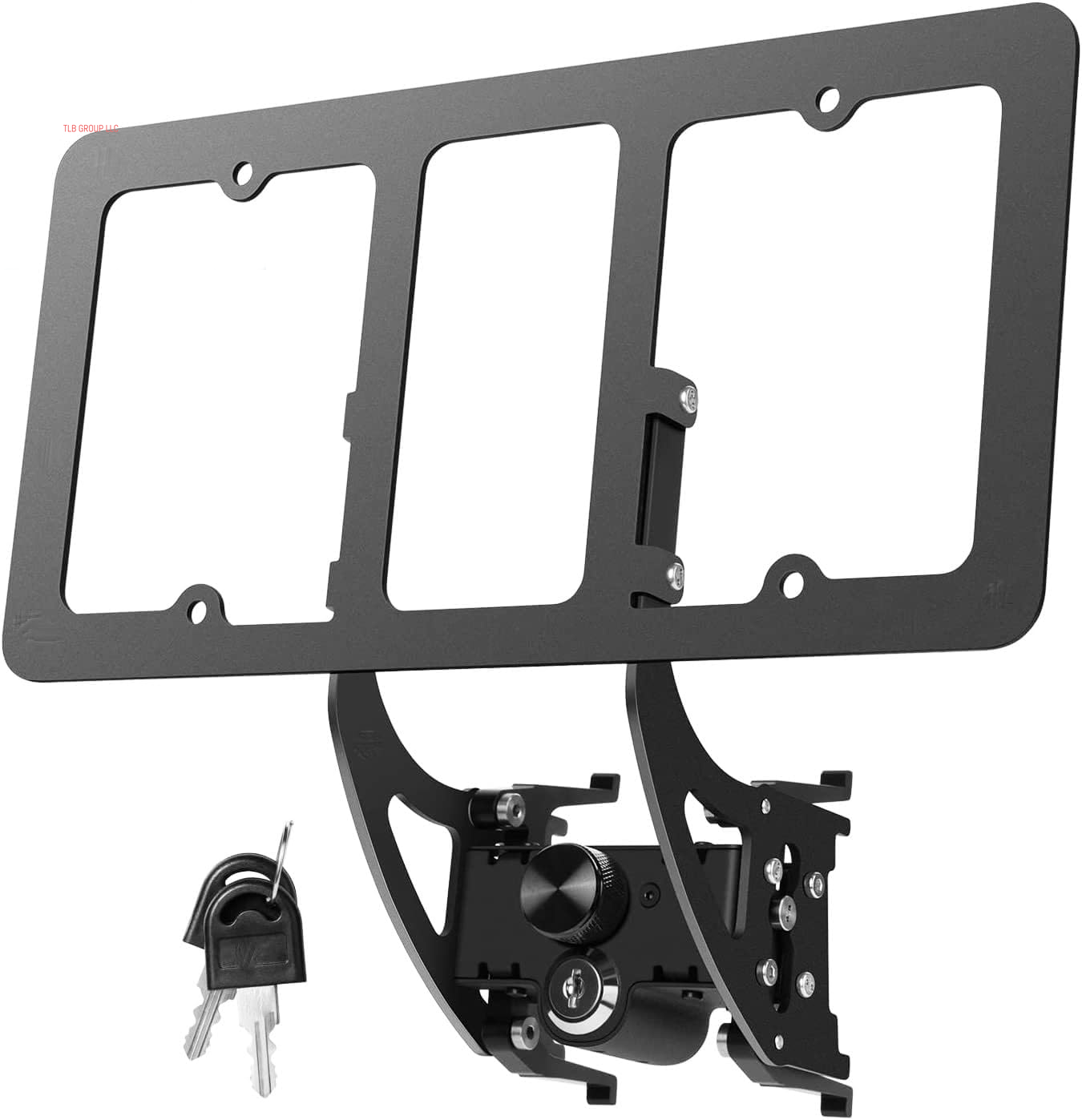 Quick Release Removable Front License Plate Mount Holder for Tesla Newer 2024+ Model 3 Anti-Theft Easy-Clip Pop-Off Accessories
