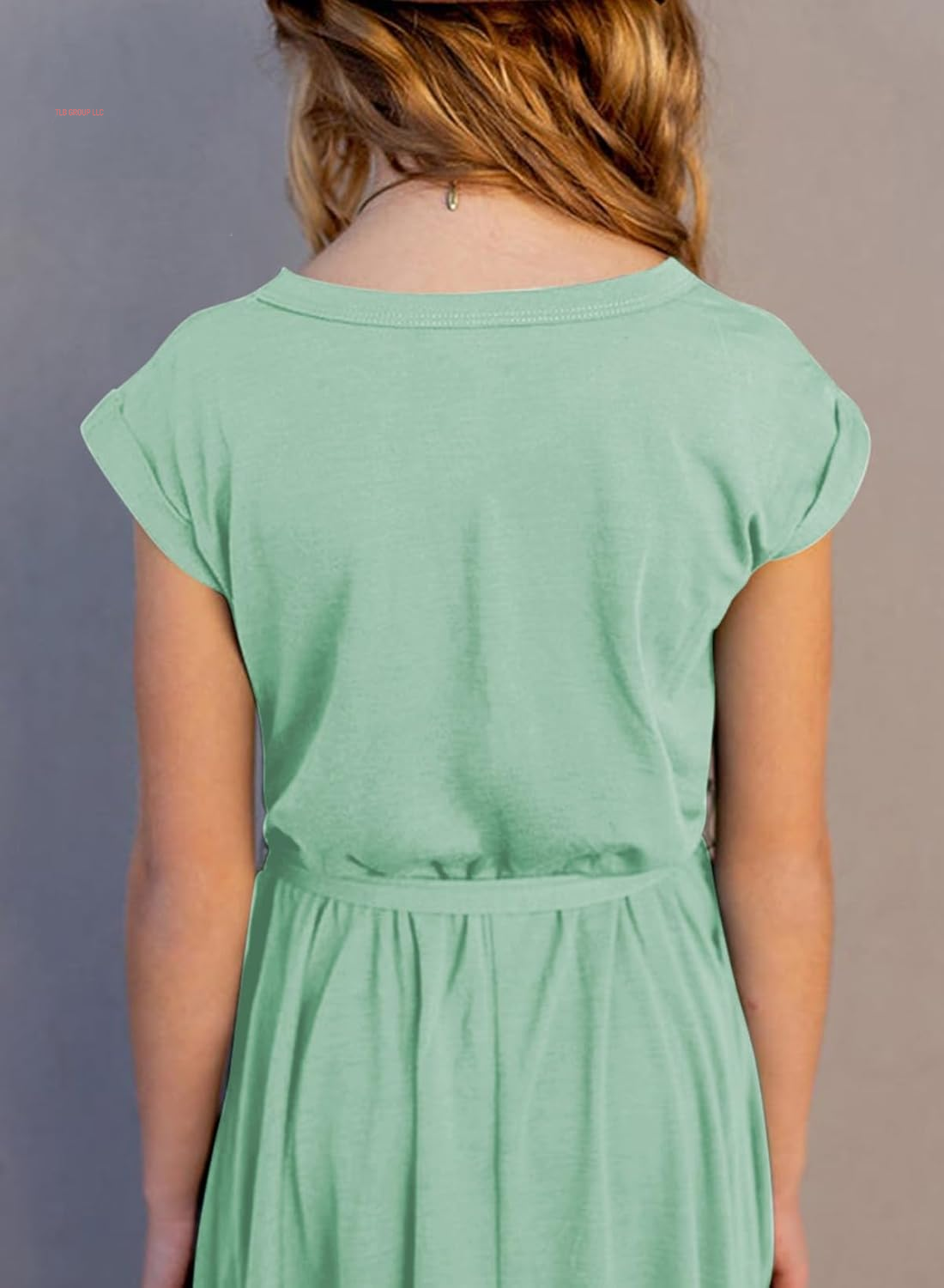 Tween Girl Fashion Swing Dress Boho A-Line Dresses 4-13 Years