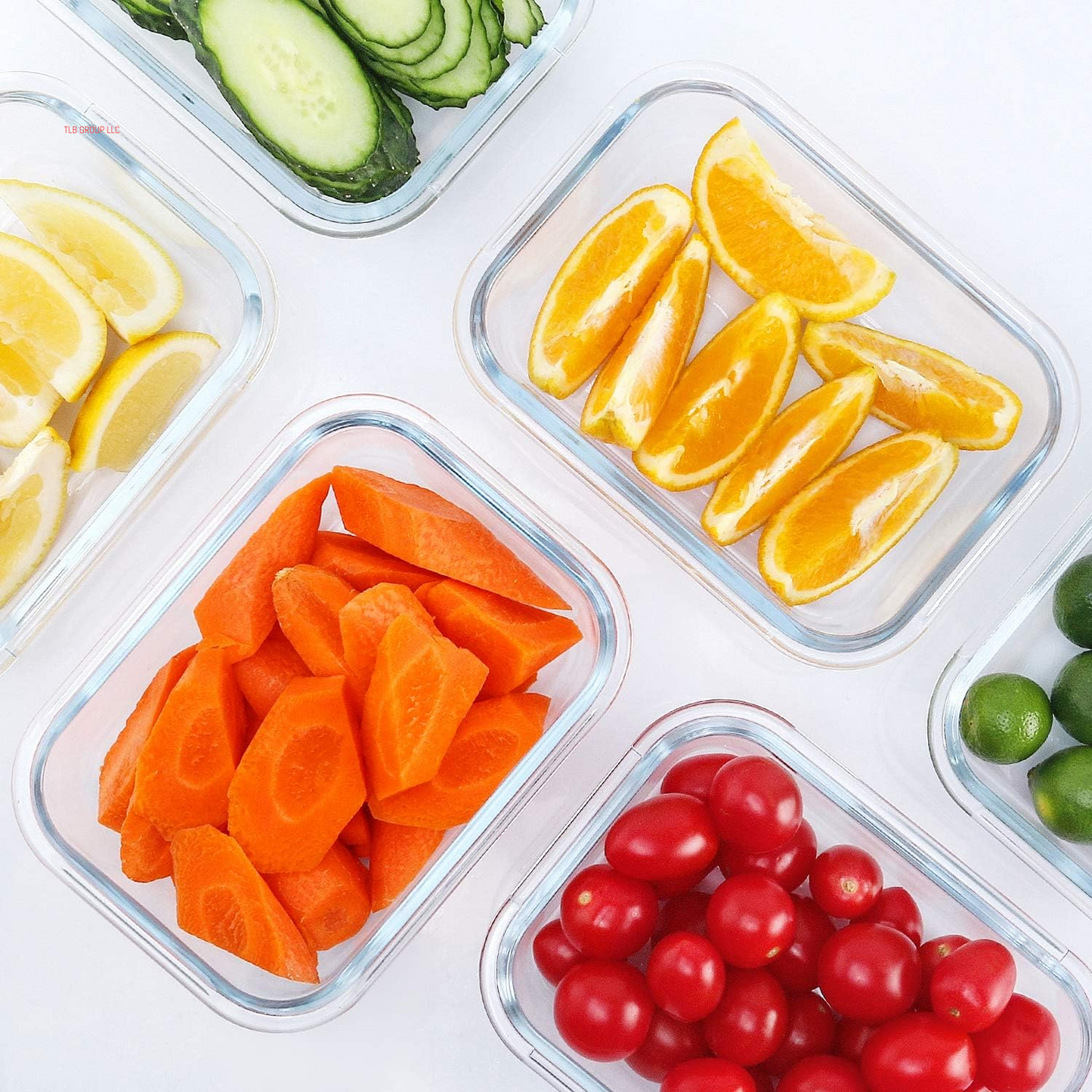 10-Pack,22 Oz Glass Meal Prep Containers,Glass Food Storage Containers with Lids,Glass Lunch Containers,Microwave, Oven, Freezer and Dishwasher (Gray)