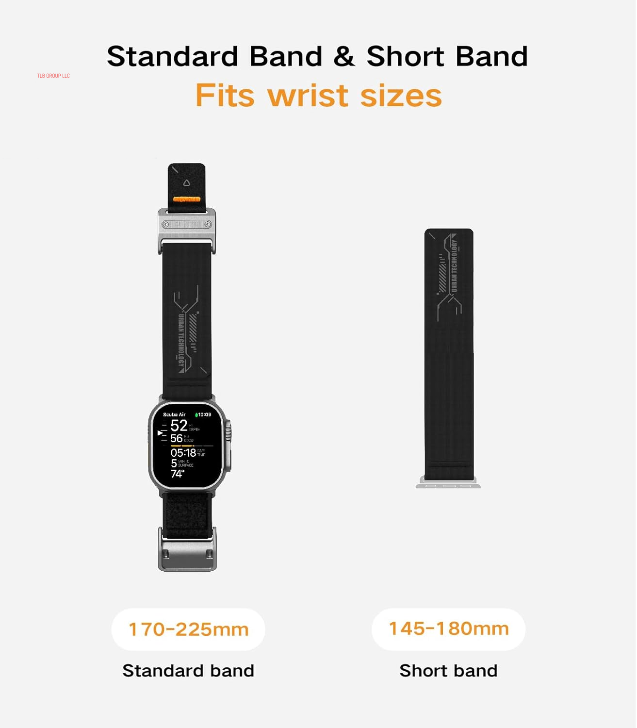 A11 Velvet Nylon Braid Band [Silver Black] + A02 Fluoroelastomer Sports Watch Band [White] for Apple Watch | Smart Wearable Kit