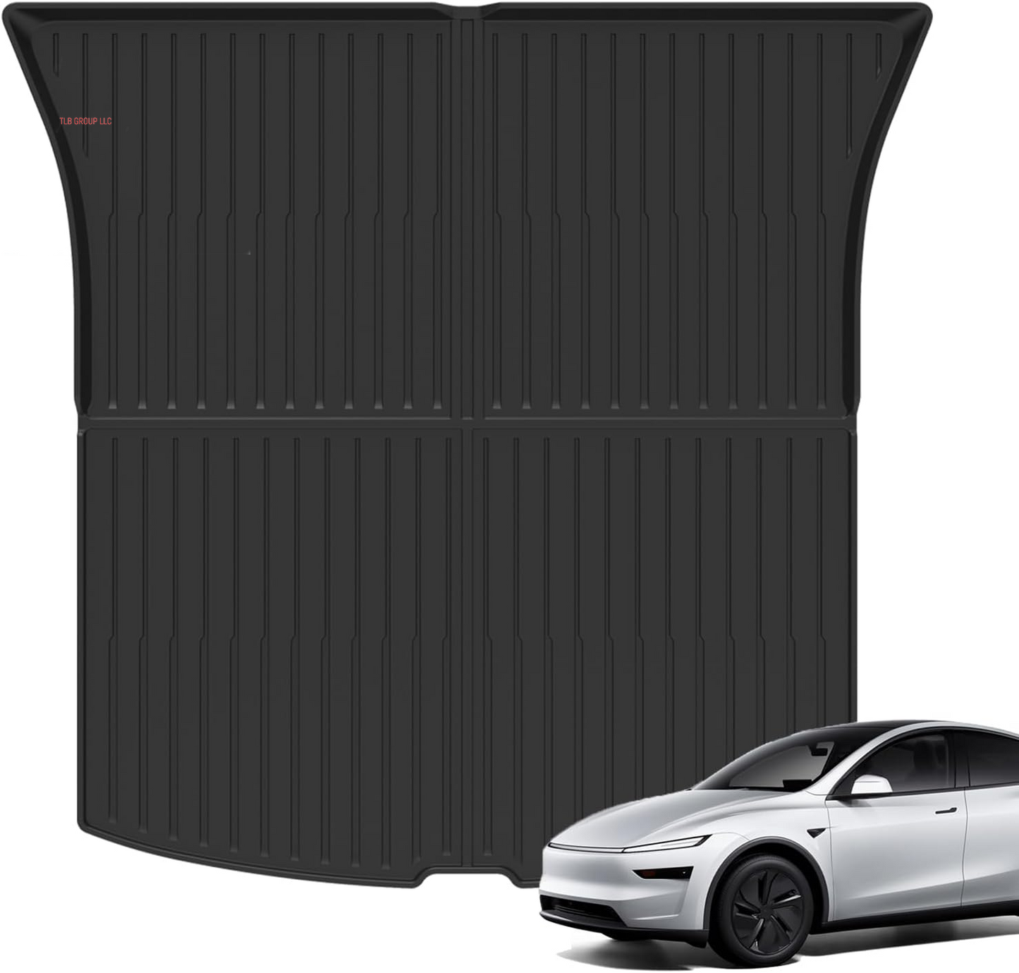 Cargo Mat for 2025 Tesla Model Y Juniper, for Tesla New Model Y 5-Seater Accessories, All Weather TPE Cargo Liner, Custom Fit Heavy Duty Non Slip Trunk Protector