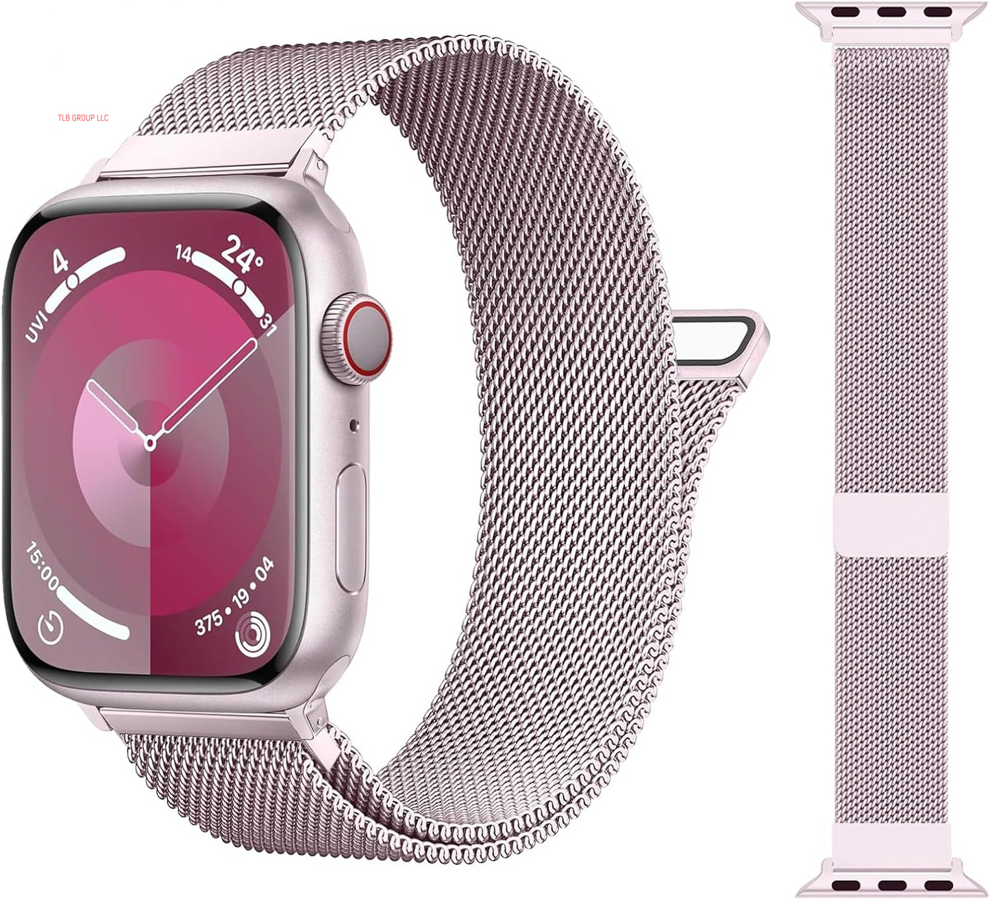 Patented Milanese Loop Compatible with Apple Watch Band 46Mm 38Mm 40Mm 41Mm 42Mm 44Mm 45Mm 49Mm for Women Men, Magnetic Bands Compatible with Iwatch Series 10 9 8 7 6 5 4 3 SE Ultra 2 1