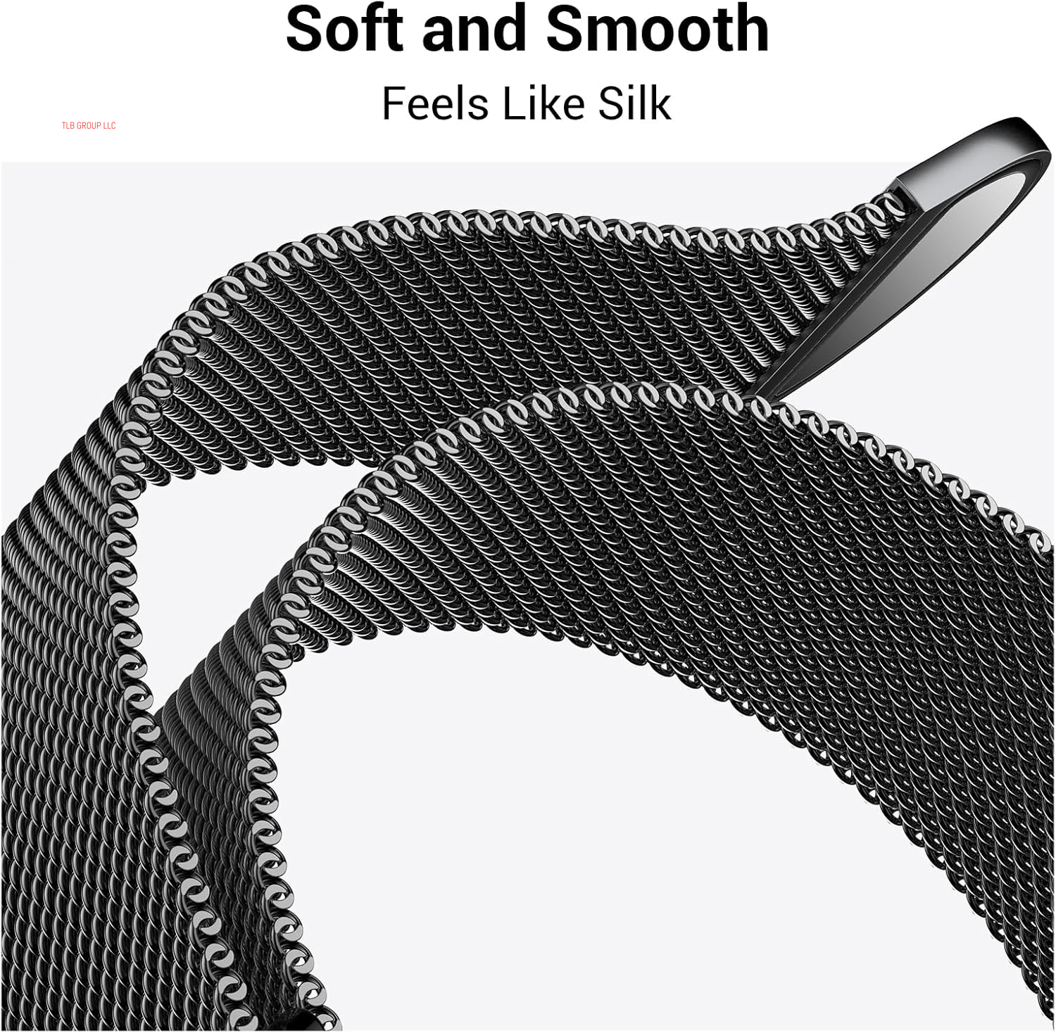 Original Metal Milanese Loop Compatible with Apple Watch Band 38Mm 40Mm 41Mm 42Mm 44Mm 45Mm 49Mm for Women Men, Magnetic Stainless Steel for Iwatch Se Ultra Series 10 9 8 7 6 5 4 3 2 1