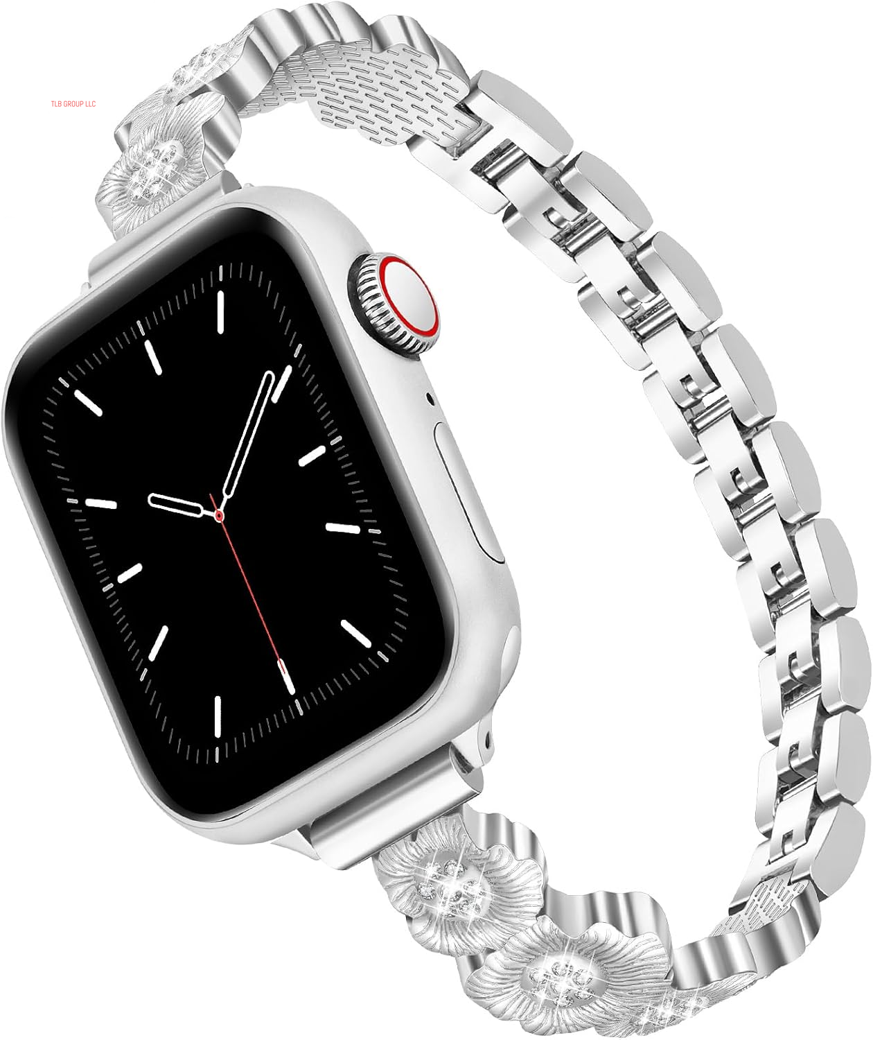 Love Bracelet Compatible with Apple Watch 40Mm/38Mm/41Mm/42Mm Series 10 9 8 7 SE Series 6 5 4 Bands Women Metal Iwatch Wrap Jewerly Ape Watch Strap Slim Bands for Apple Watch 3 2 1-Rose Gold