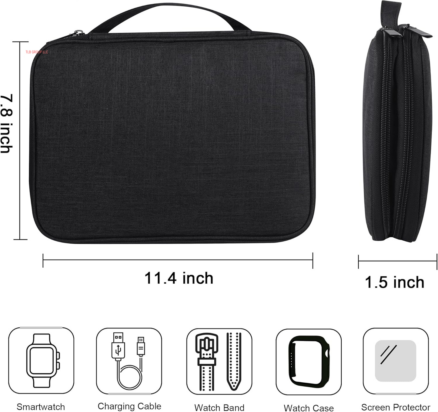 23 Pack Bands Compatible with Apple Watch Band 42Mm(Series 10) 41Mm 40Mm 38Mm and 35-Slot Watch Band Storage Organizer