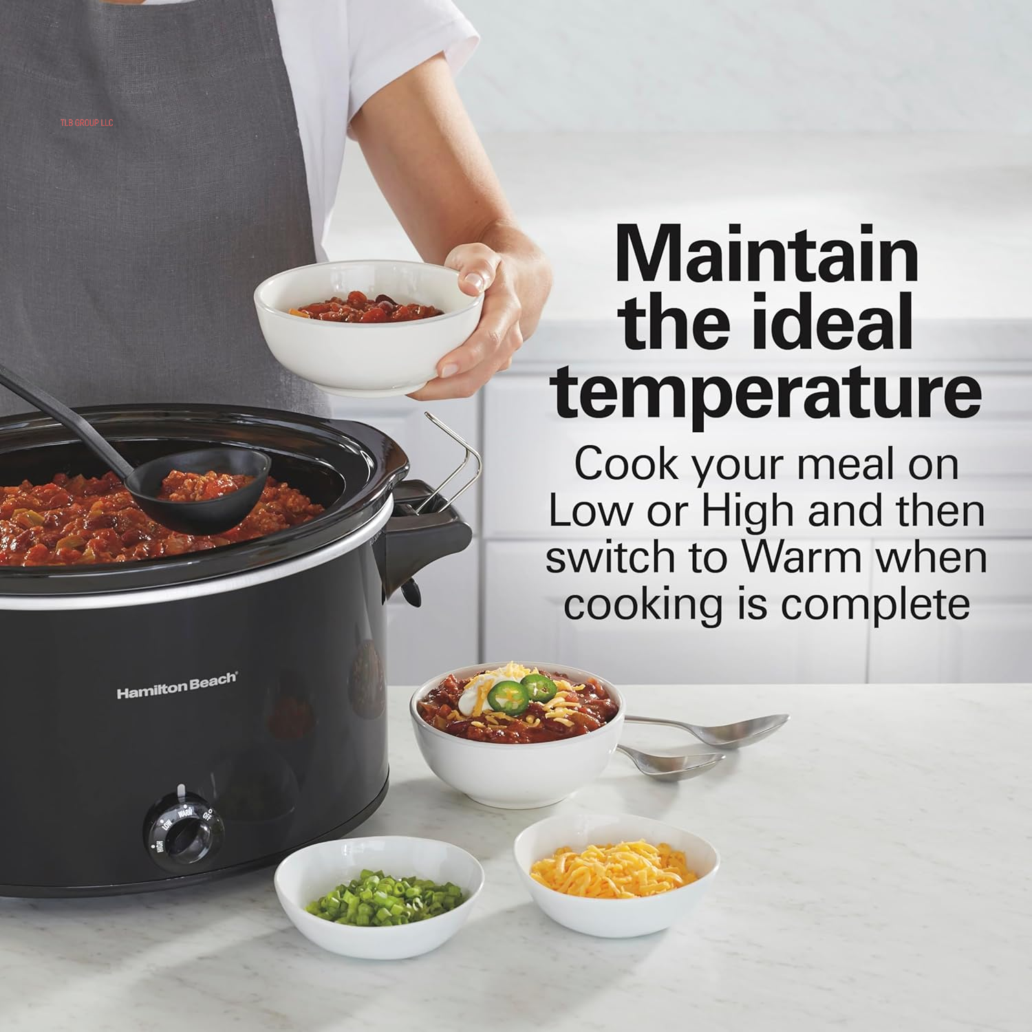 Slow Cooker, Extra Large 10 Quart, Stay or Go Portable with Lid Lock, Dishwasher Safe Crock, Black (33195) TRUCK DRIVER