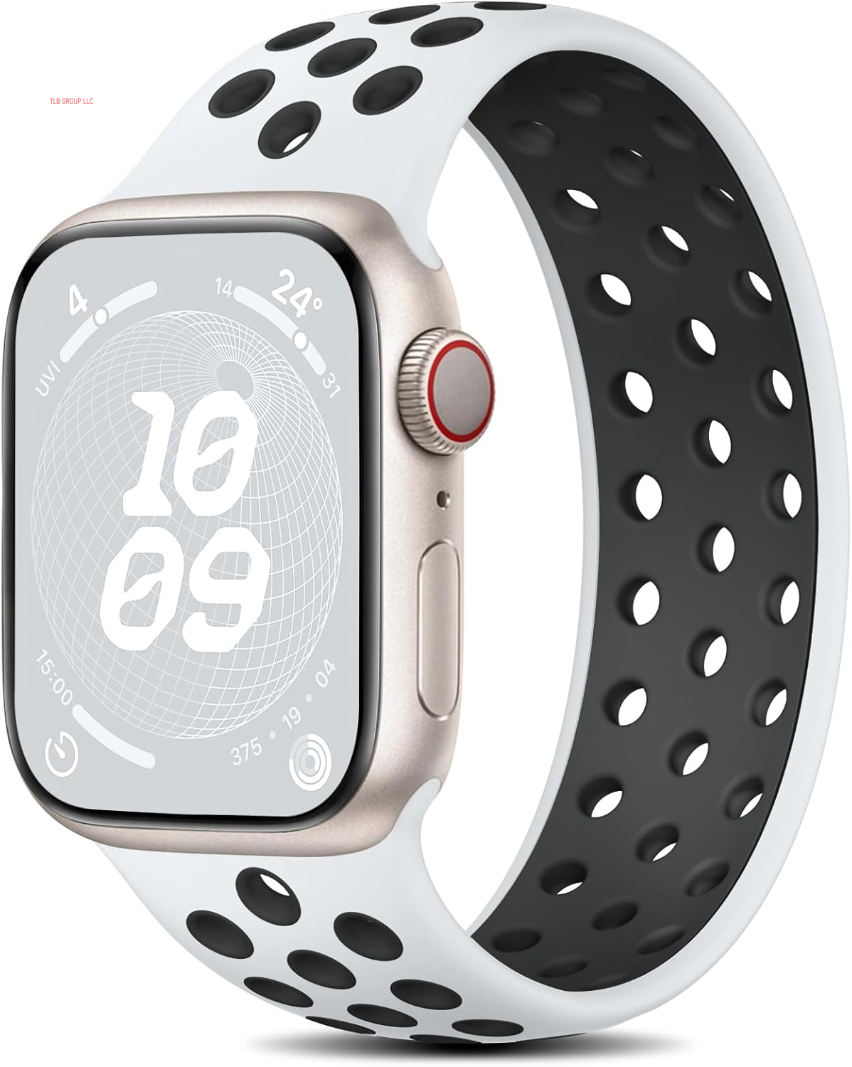 Solo Loop Band Compatible with Apple Watch Band 45Mm 44Mm 49Mm 41Mm 40Mm 38Mm 42Mm for Men Women, Breathable Sport Silicone Wristband for Iwatch Series 9 8 7 6 5 4 3 2 1 SE Ultra Ultra 2