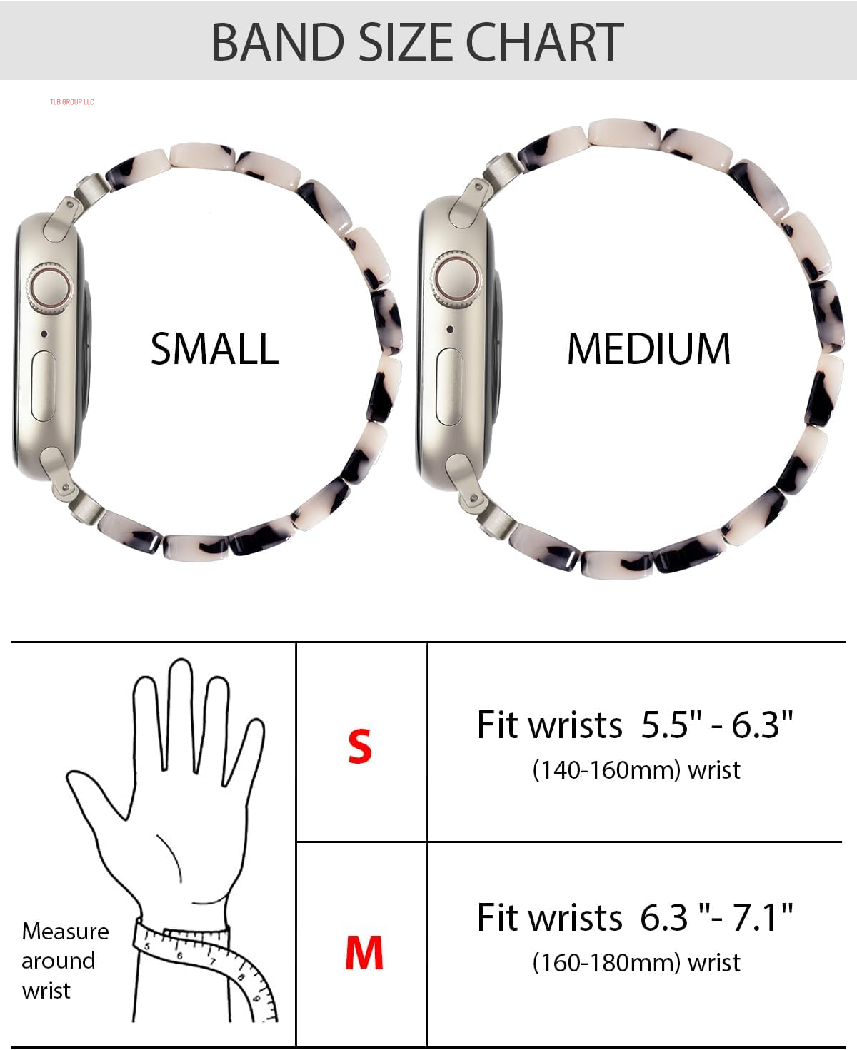 Stretchy Resin Apple Watch Band for Series Ultra/10/9/8/7/Se 38Mm40Mm41Mm42Mm44Mm45Mm46Mm49Mm Fashion Cute, Lightweight & Flexible, Rectangle Design with Iwatch Series 6/5/4/3/2/1