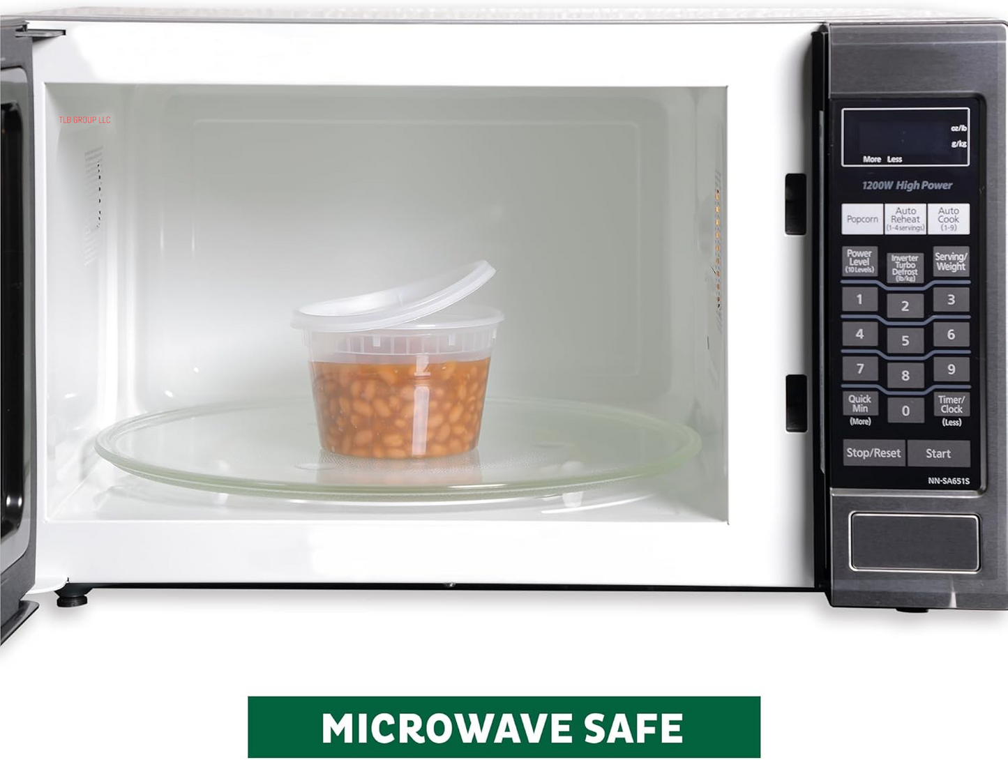 Food Storage Containers [50 Set] 16 Oz Plastic Deli Containers with Lids, Slime, Soup, Meal Prep Containers | BPA Free | Stackable | Leakproof | Microwave/Dishwasher/Freezer Safe