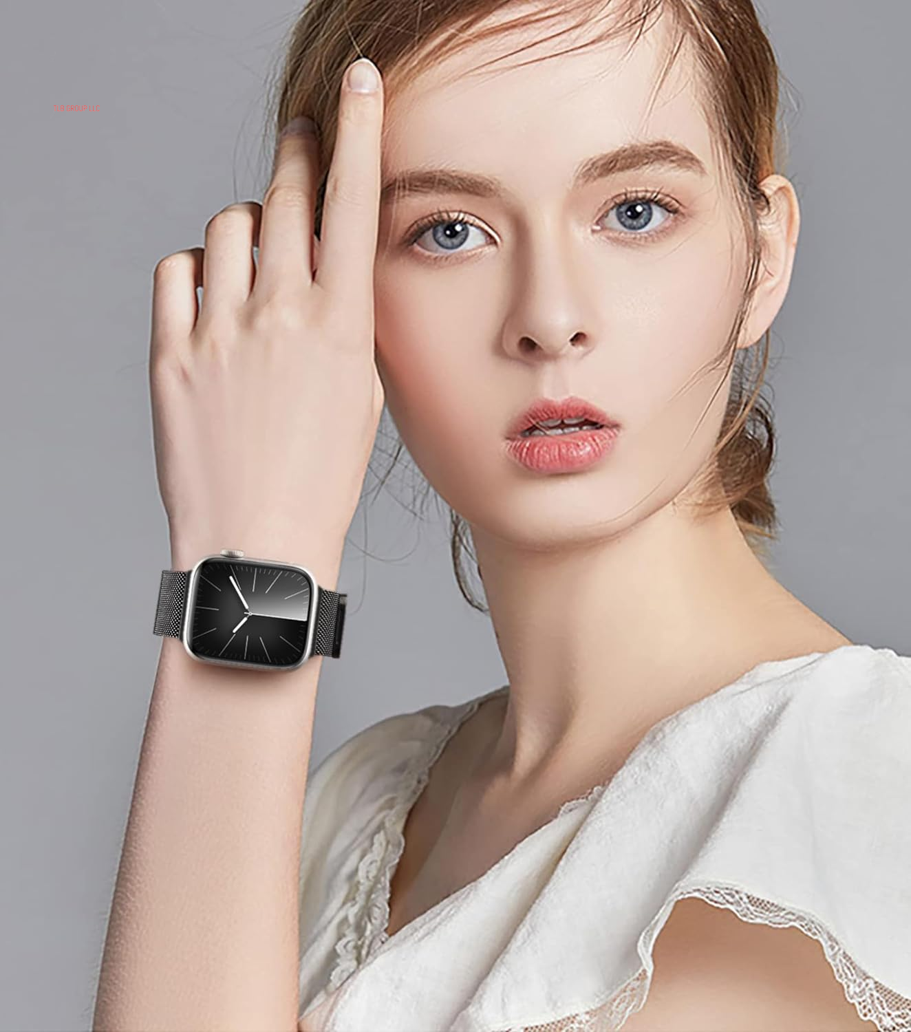 Magnetic Milanese Loop - Compatible with Apple Watch Bands 40Mm 41Mm 44Mm 45Mm 46Mm 38Mm 42Mm Ultra/2 49Mm Women Men,Stainless Steel Mesh Metal Strap for Iwatch Bands Series 10 9 8 7 6 5 4 3,SE/2