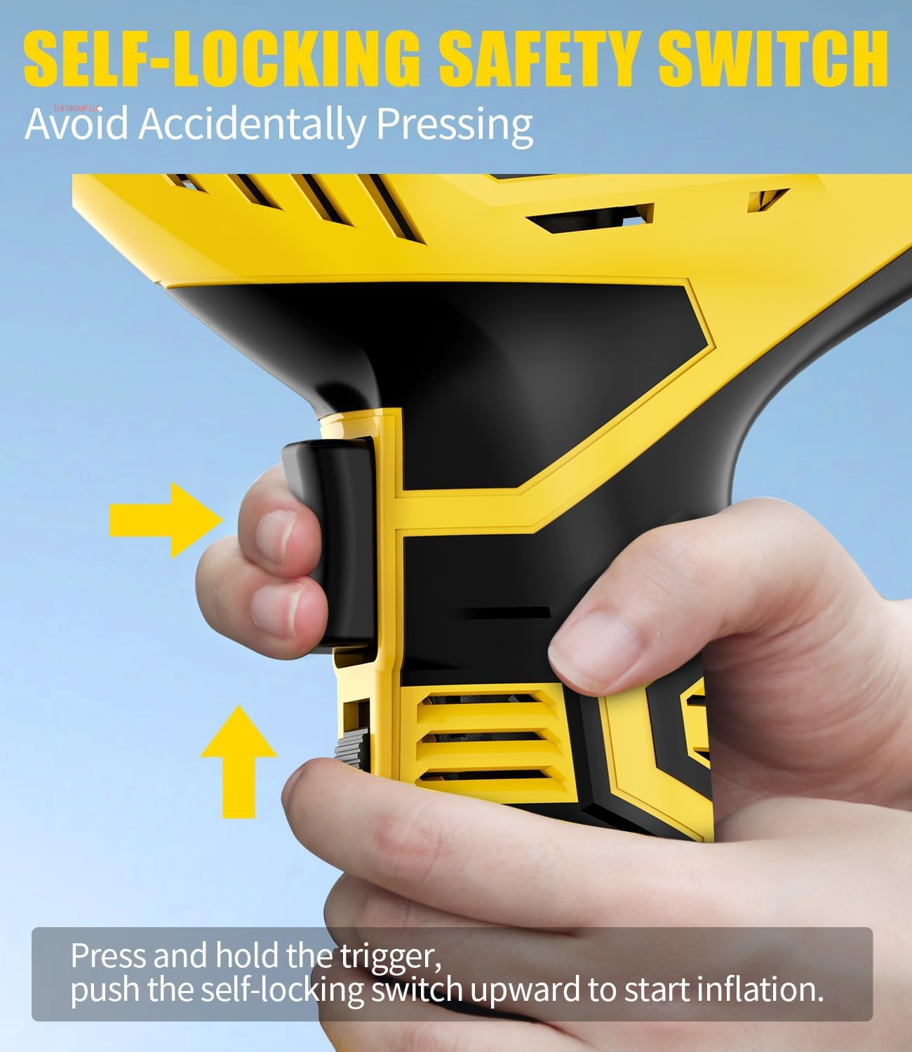 Cordless Tire Inflator Portable Air Compressor, 20V Rechargeable Battery Powered Car Tire Pump W/ 12V DC Adapter, Digital Pressure Gauge, Air Pump for Car, Bike, Motorcycle, Ball