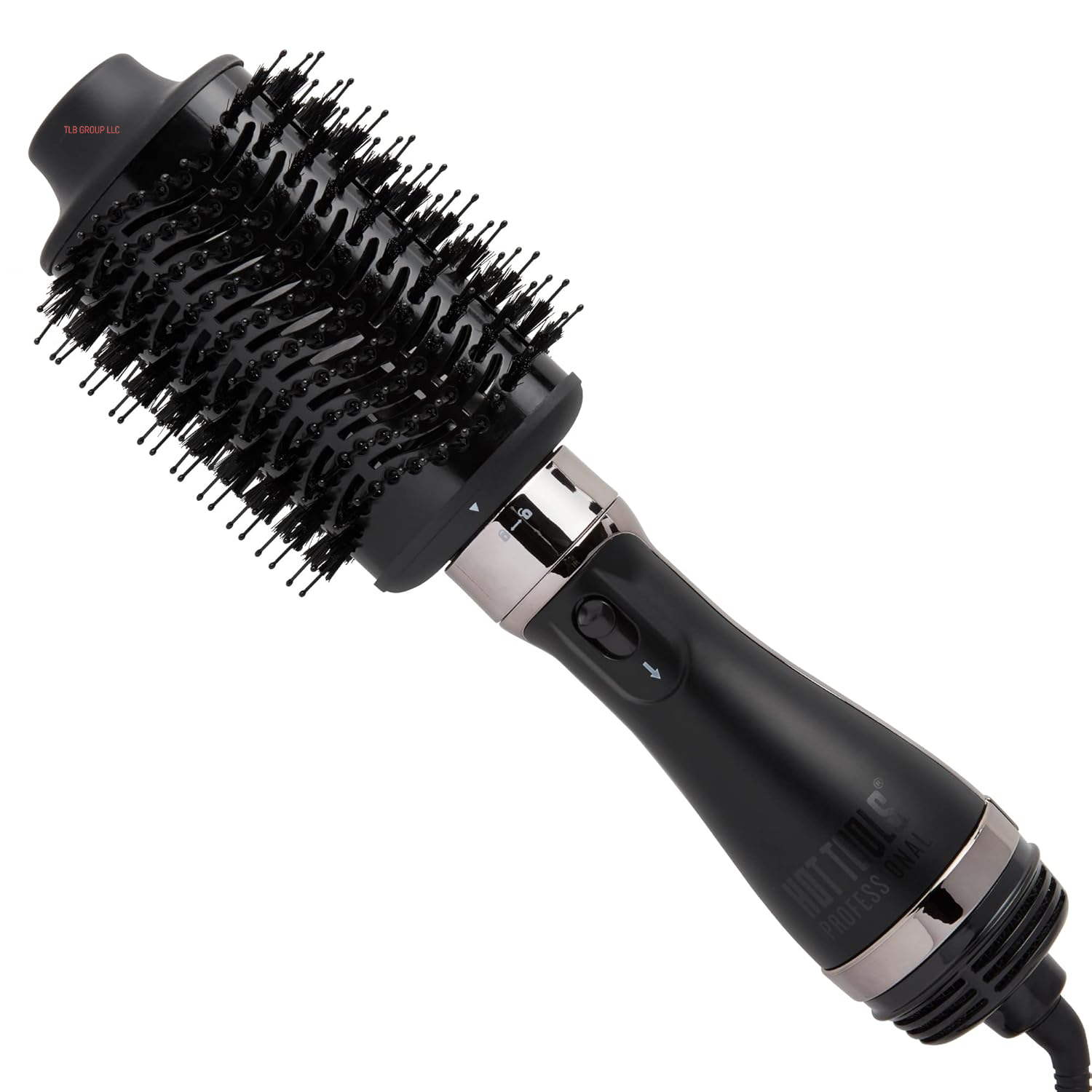 Pro Artist Black Gold Detachable One Step Volumizer and Hair Dryer | Pro Drying & Styling (Large)