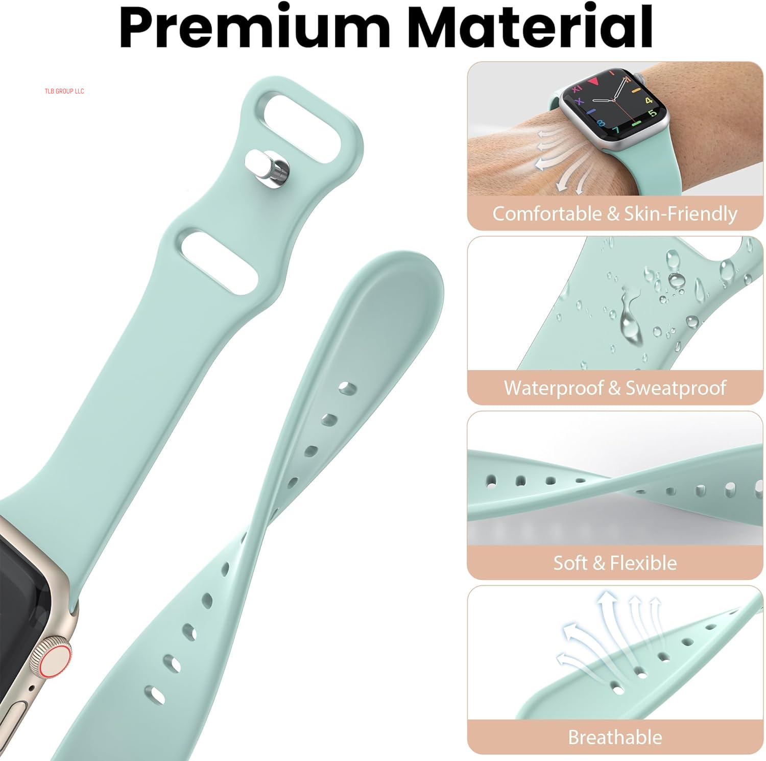23 Pack Bands Compatible with Apple Watch Band 49Mm 46Mm 45Mm 44Mm 42Mm(Series 3/2/1) and 35-Slot Watch Band Storage Organizer