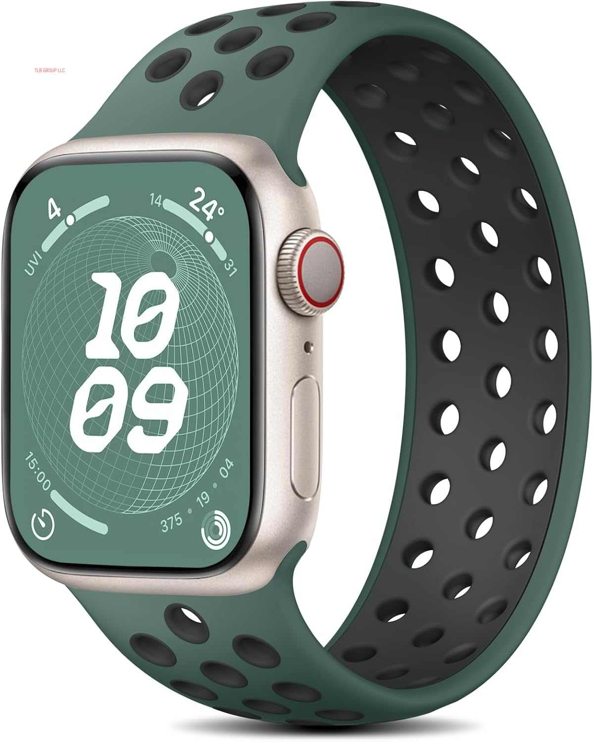 Solo Loop Band Compatible with Apple Watch Band 45Mm 44Mm 49Mm 41Mm 40Mm 38Mm 42Mm for Men Women, Breathable Sport Silicone Wristband for Iwatch Series 9 8 7 6 5 4 3 2 1 SE Ultra Ultra 2