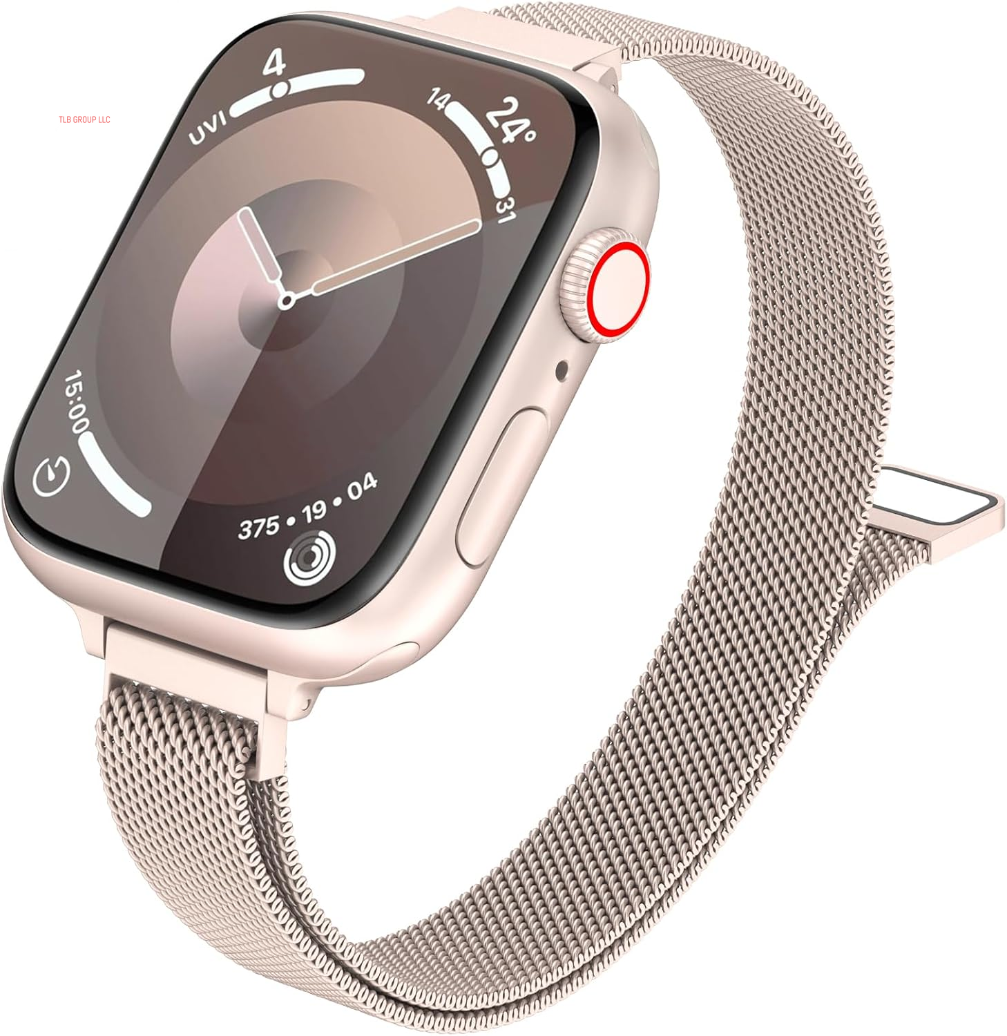 Slim Milanese Loop Compatible with Apple Watch Band for Women 40Mm 41Mm 38Mm 42Mm 44Mm 45Mm 46Mm, Stainless Steel Magnetic Mesh Strap Work on Iwatch Series10 9 8 7 6 5 4 3 2 1 SE