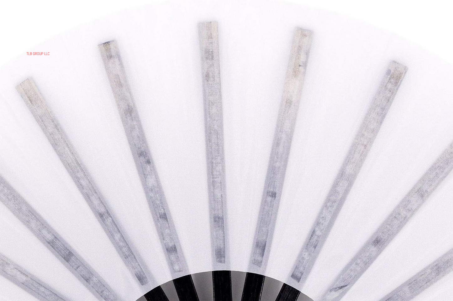 Large Folding Hand Rave Fan Popping Fans for Line Dancing, Big Clacking Fans Clap Fan for Boots on the Ground Dance,Party,Decoration,Festival (White and Black)