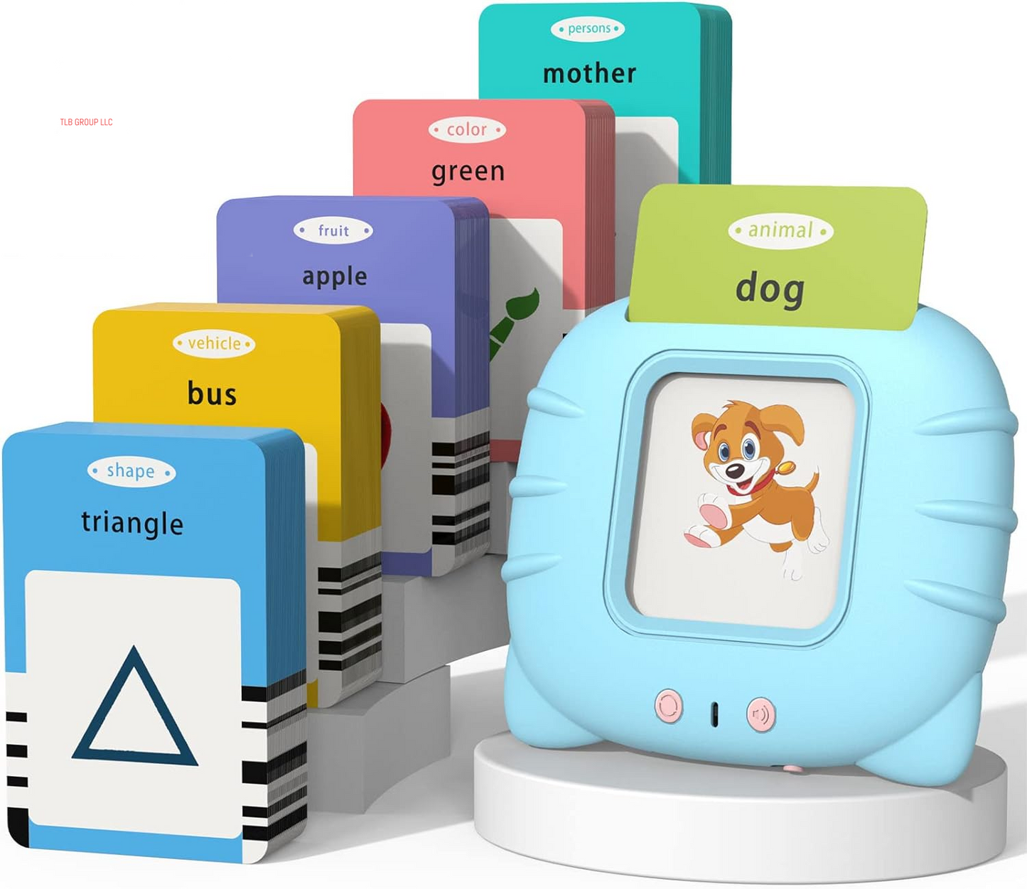 Talking Cards for Toddlers, Speech Therapy Toys Autism Toys, ABC 123 Sight Words Etc, Educational Learning Interactive Toys with Giftable Package (510-Blue (New ABC+123+ 3 Songs))