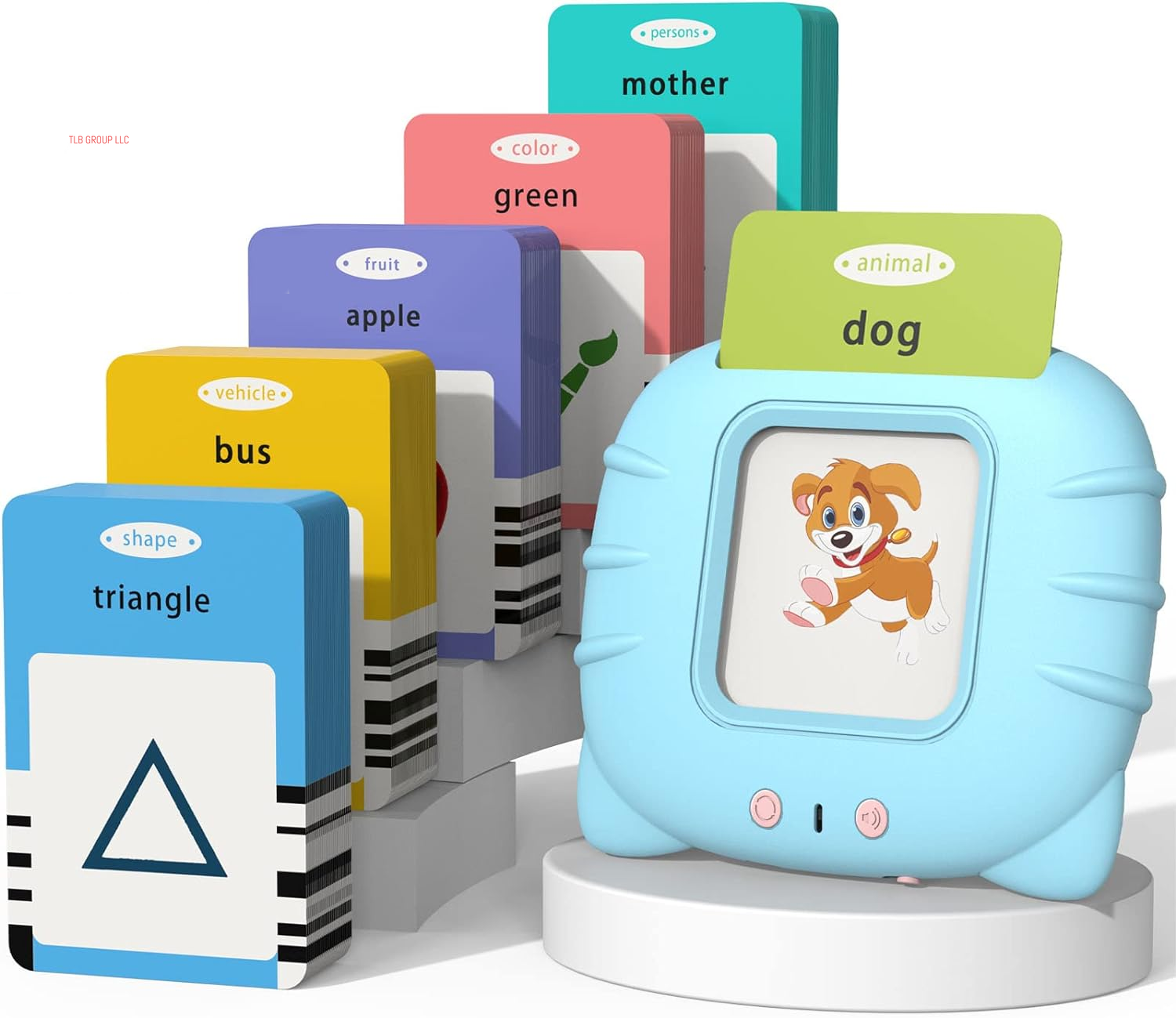 Talking Cards for Toddlers, Speech Therapy Toys Autism Toys, ABC 123 Sight Words Etc, Educational Learning Interactive Toys with Giftable Package (510-Blue (New ABC+123+ 3 Songs))