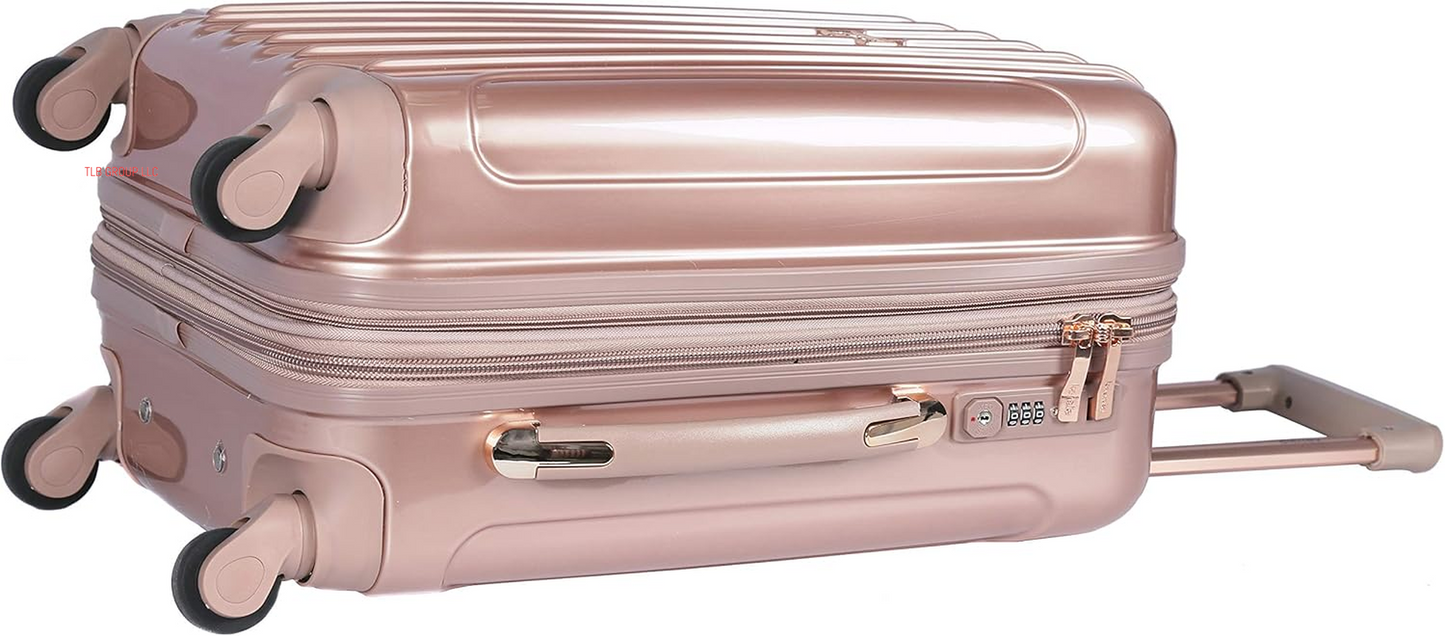 Women'S Alma Luggage, Rose Gold, 3 Piece Set (28"/24"/20")
