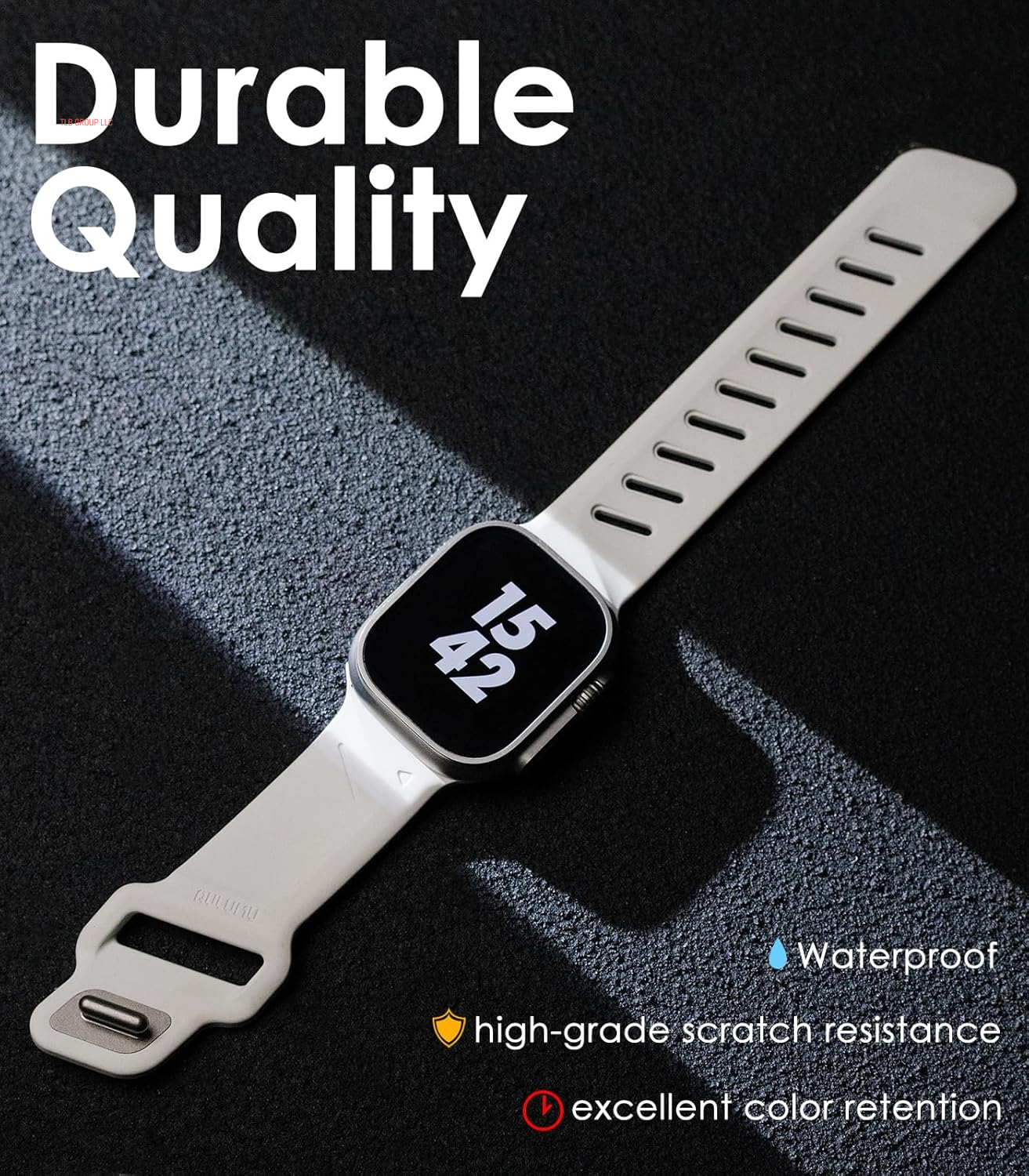 A02 Sports Watch Band | Fluoroelastomer | for Apple Watch 42/44/45/46/49 Mm | Fashions Waterproof Watch Strap