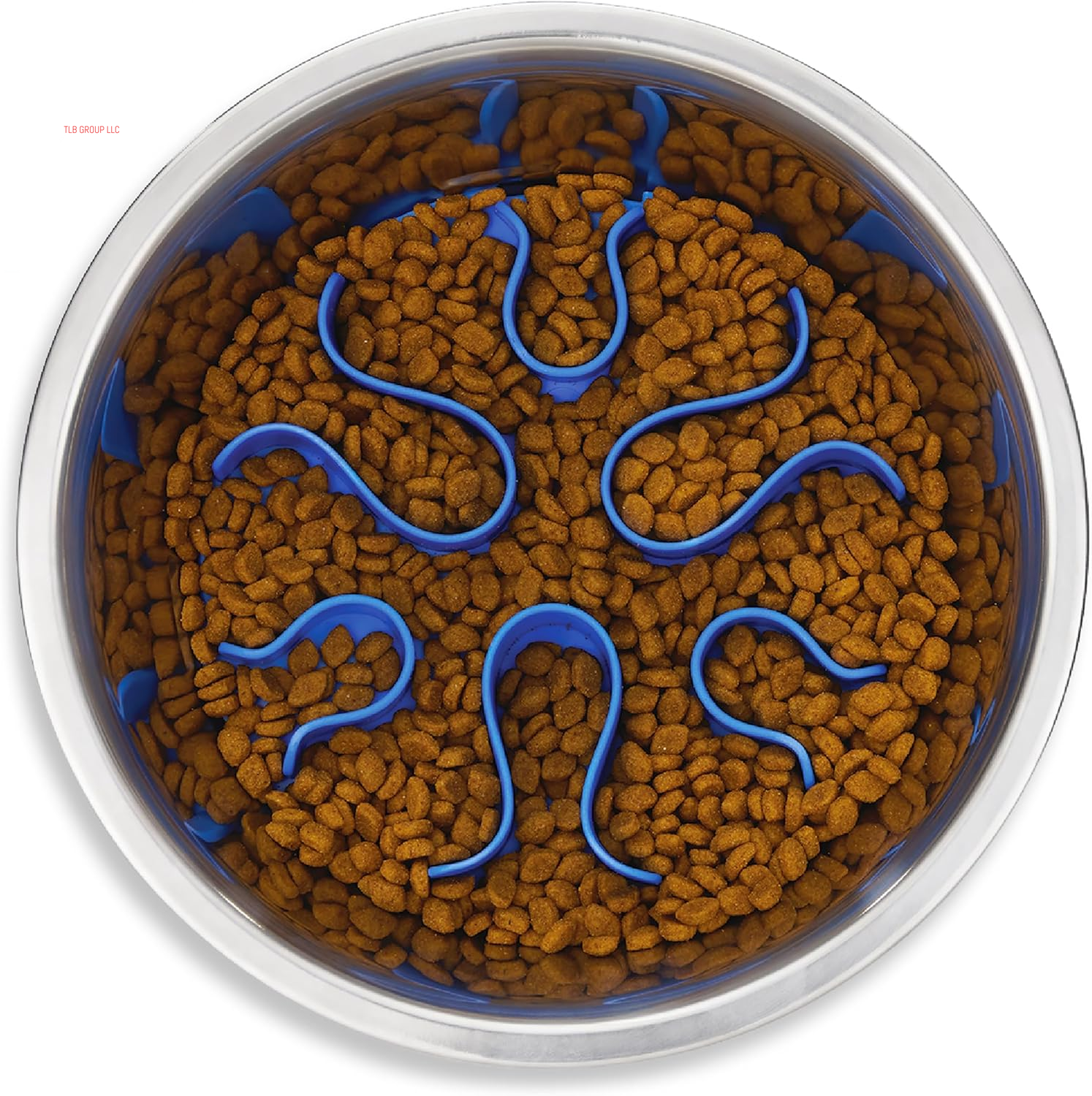 Fun Feeder Slo Bowl, Slow Feeder Dog Bowl, Medium/Mini, Turquoise